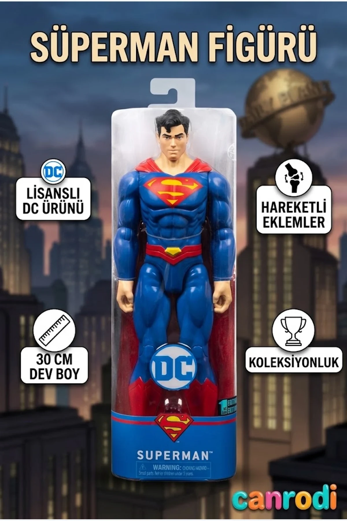 56778 DC Comics Superman 30 cm Aksiyon Figürü