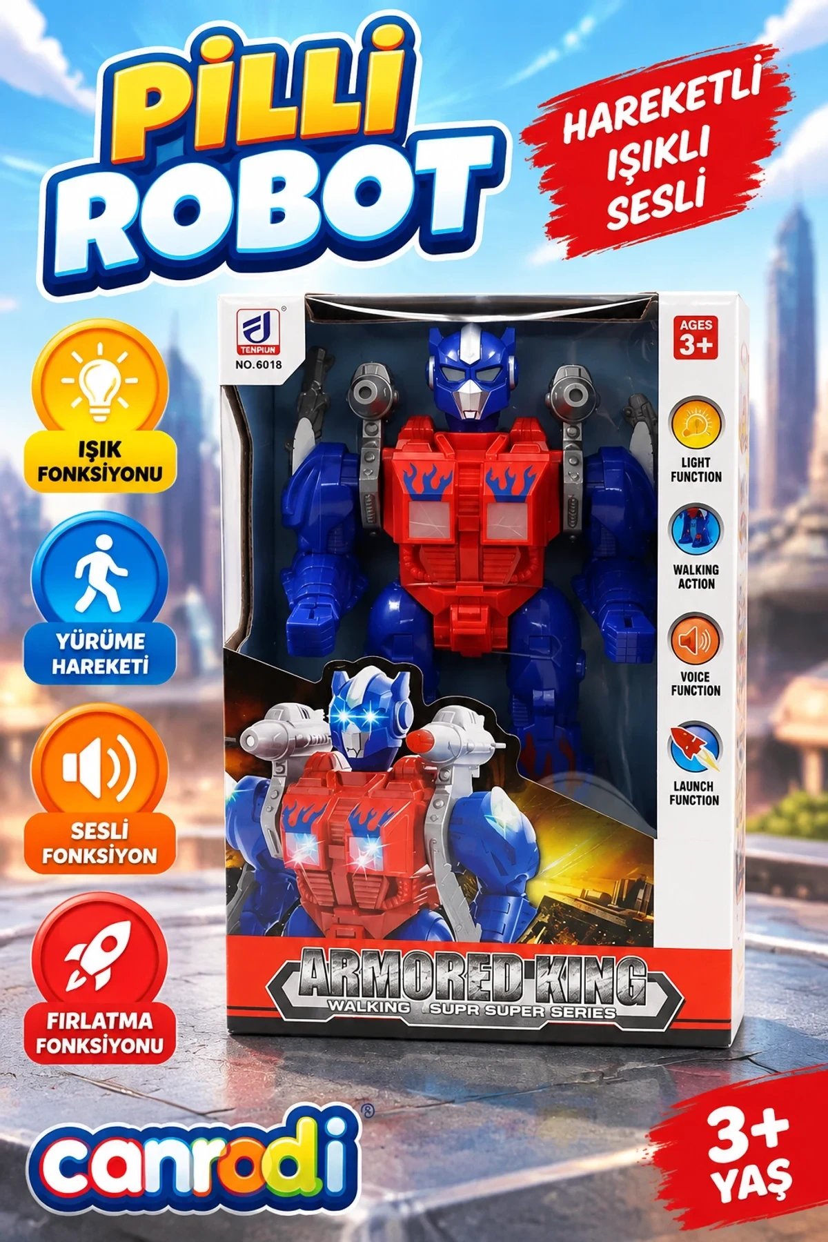 6018 KUT PİLLİ ROBOT 24