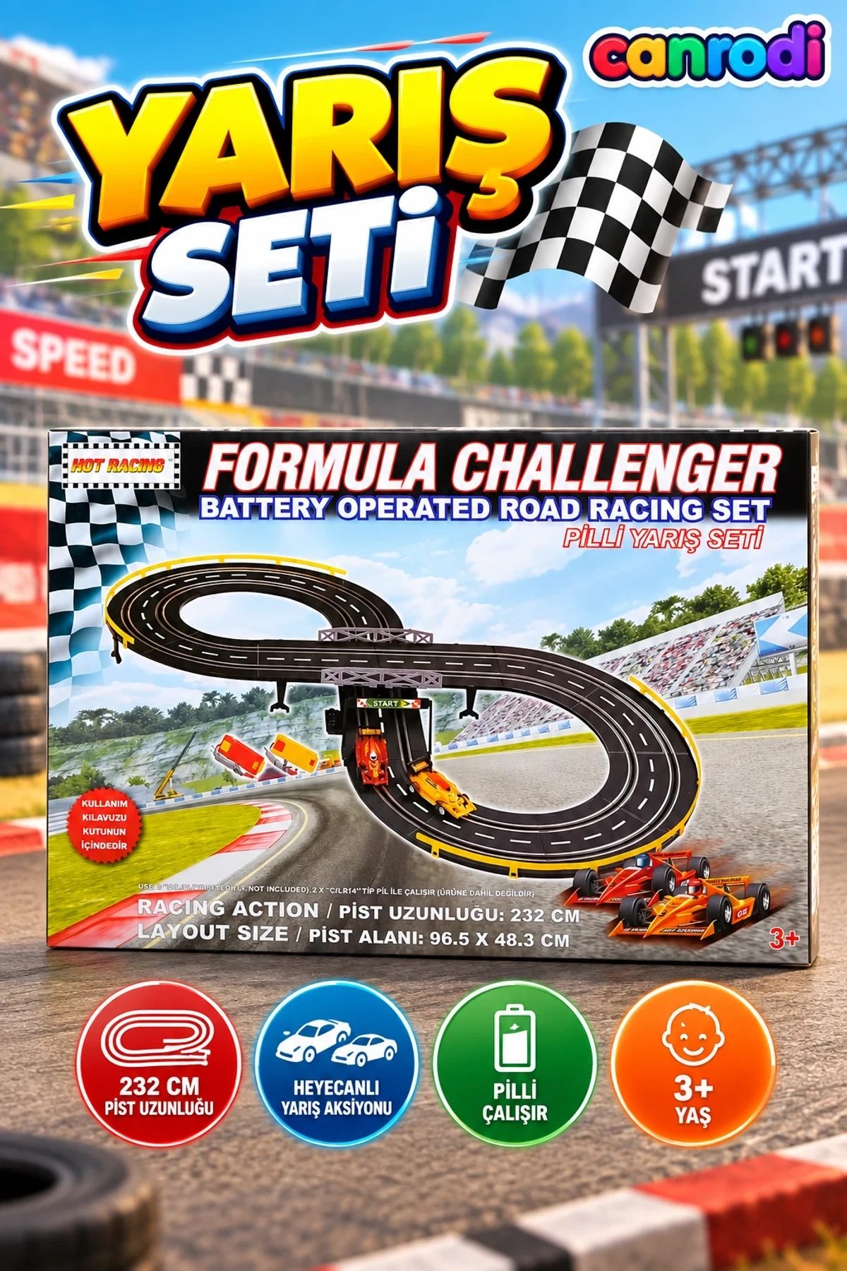 6019 Formula Challenger Yarış Seti