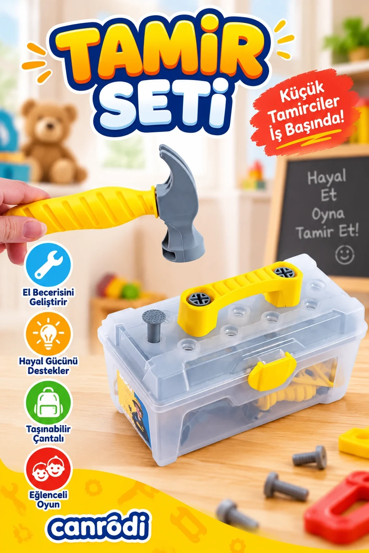 6143 OYUNCAK ÇANTALI TAMİR SETİ