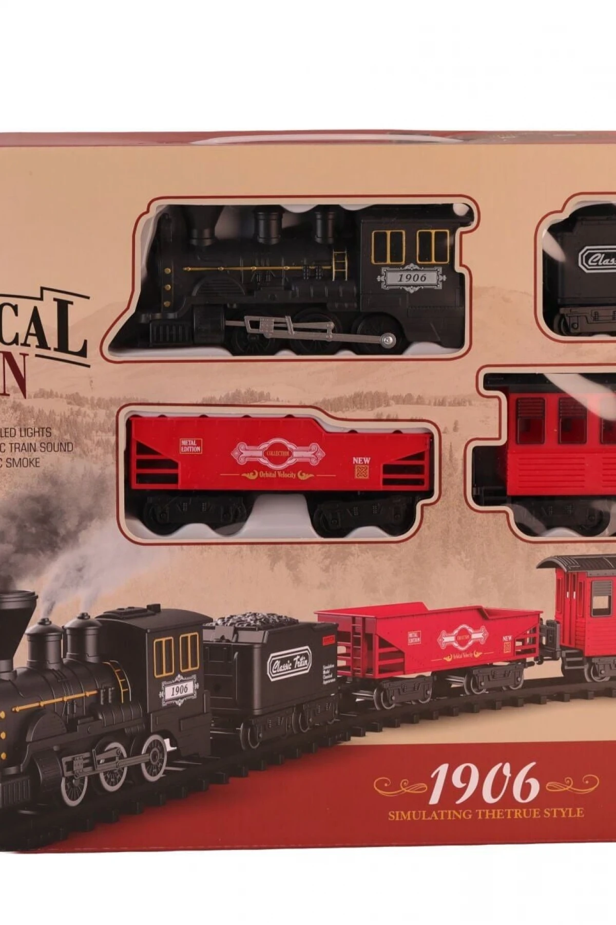 622B BUHARLI SESLİ IŞIKLI TREN SETİ