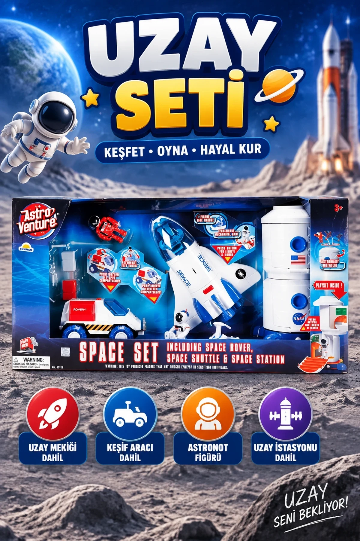 63115 Astro Venture Space Set -canrodi