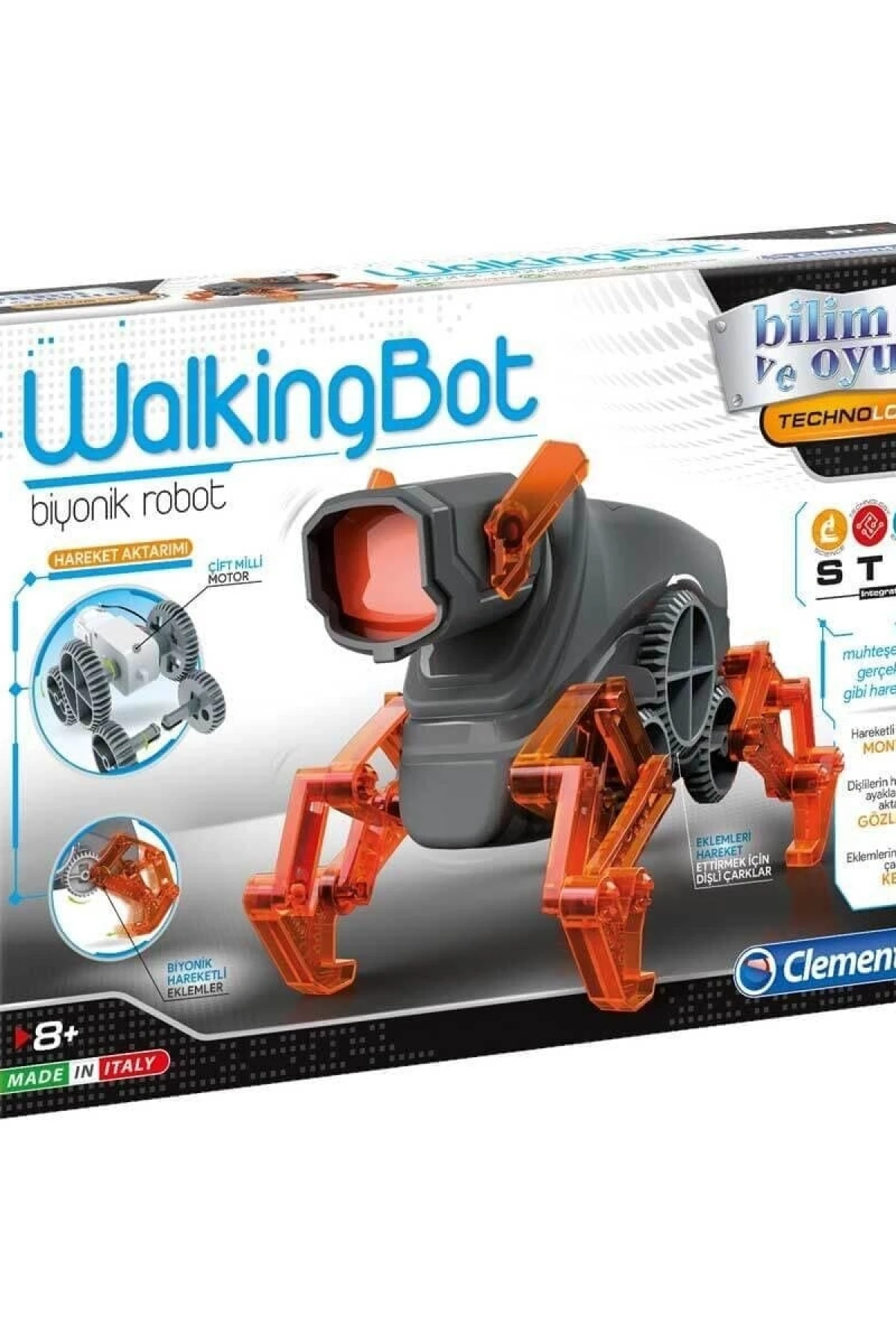 64441 Robotik Laboratuvarı - Walkingbot +8 yaş