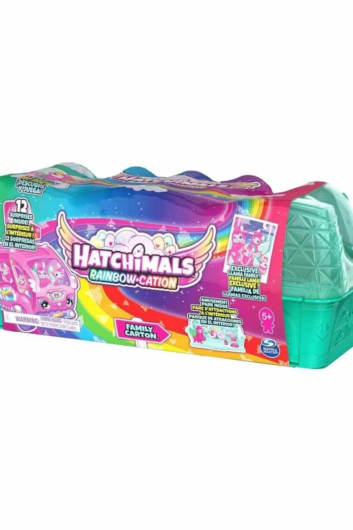 64445 Hatchimals Lama Ailesi Yumurta Kartonu