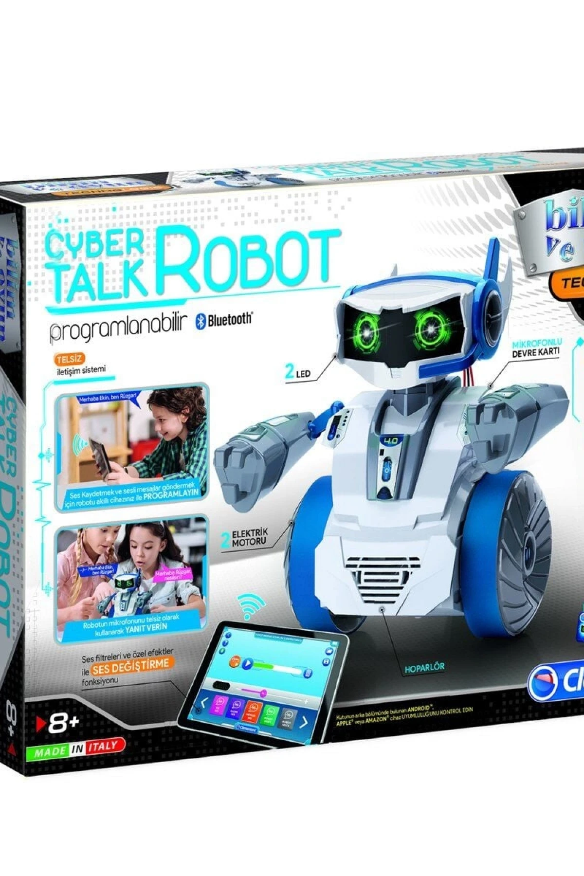 64447 Cyber Talk Robot - Robotik Laboratuvarı +8 yaş