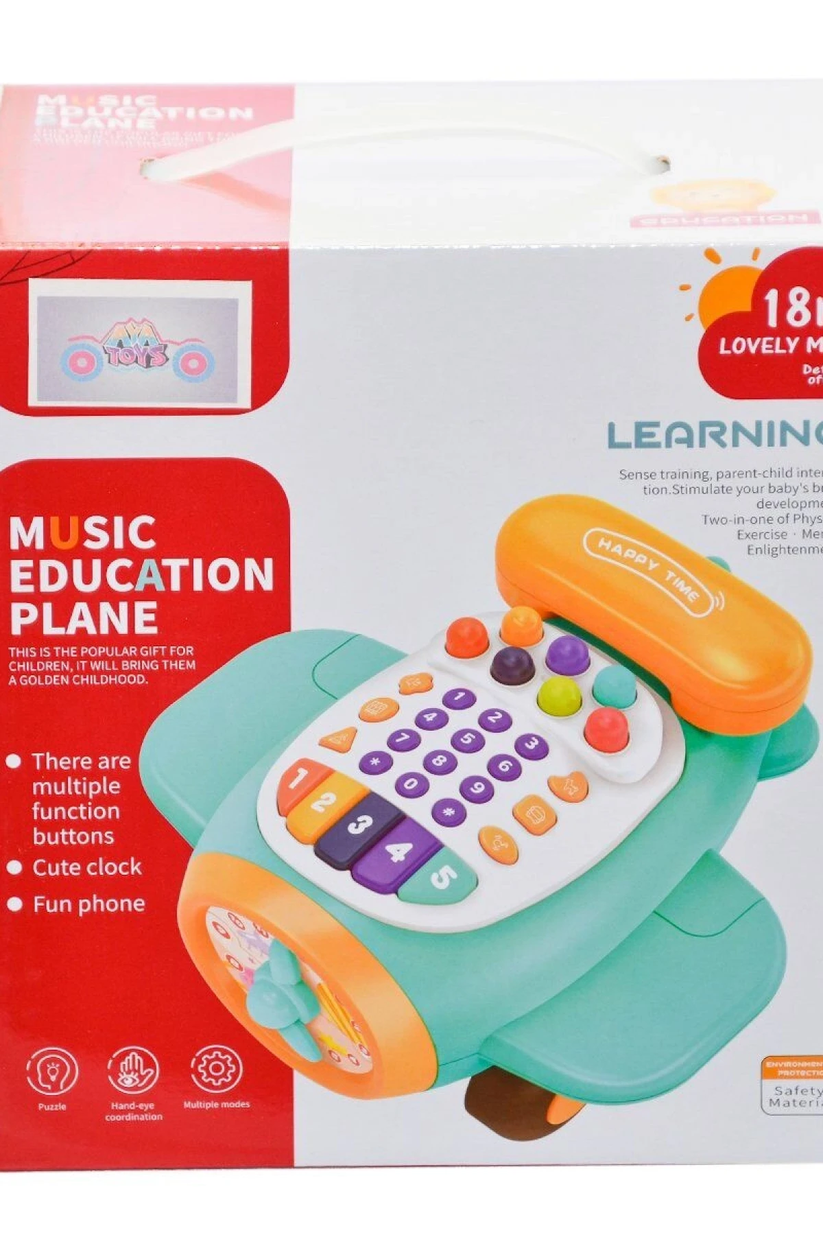 668-107 MUSICAL EDUCATIONAL PLANE