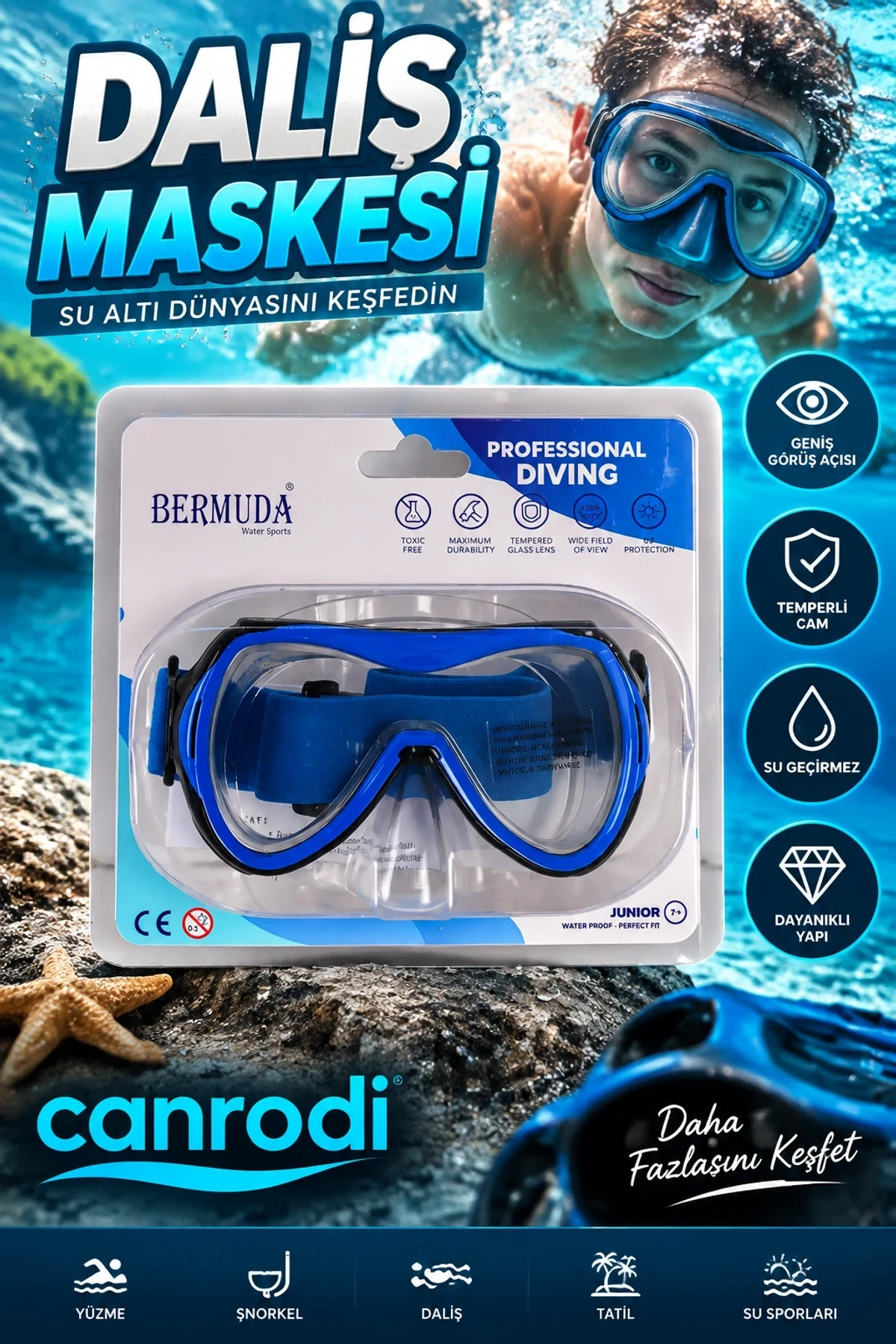 701TPP MASKE TEK SİLİKON TEMPERED İÇ BOX 12