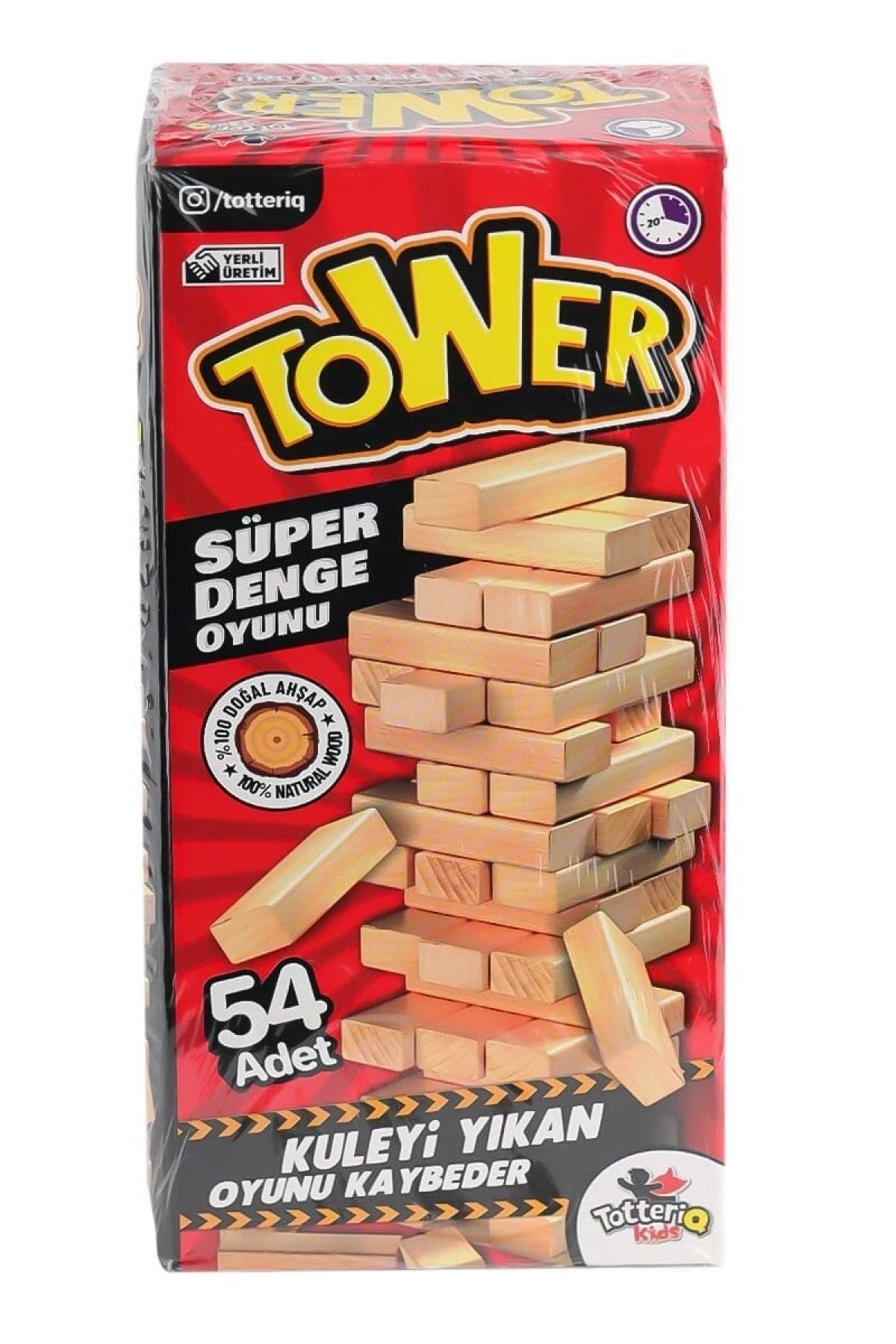 7314 Tower Denge Oyunu 54 Parça -Totteriq