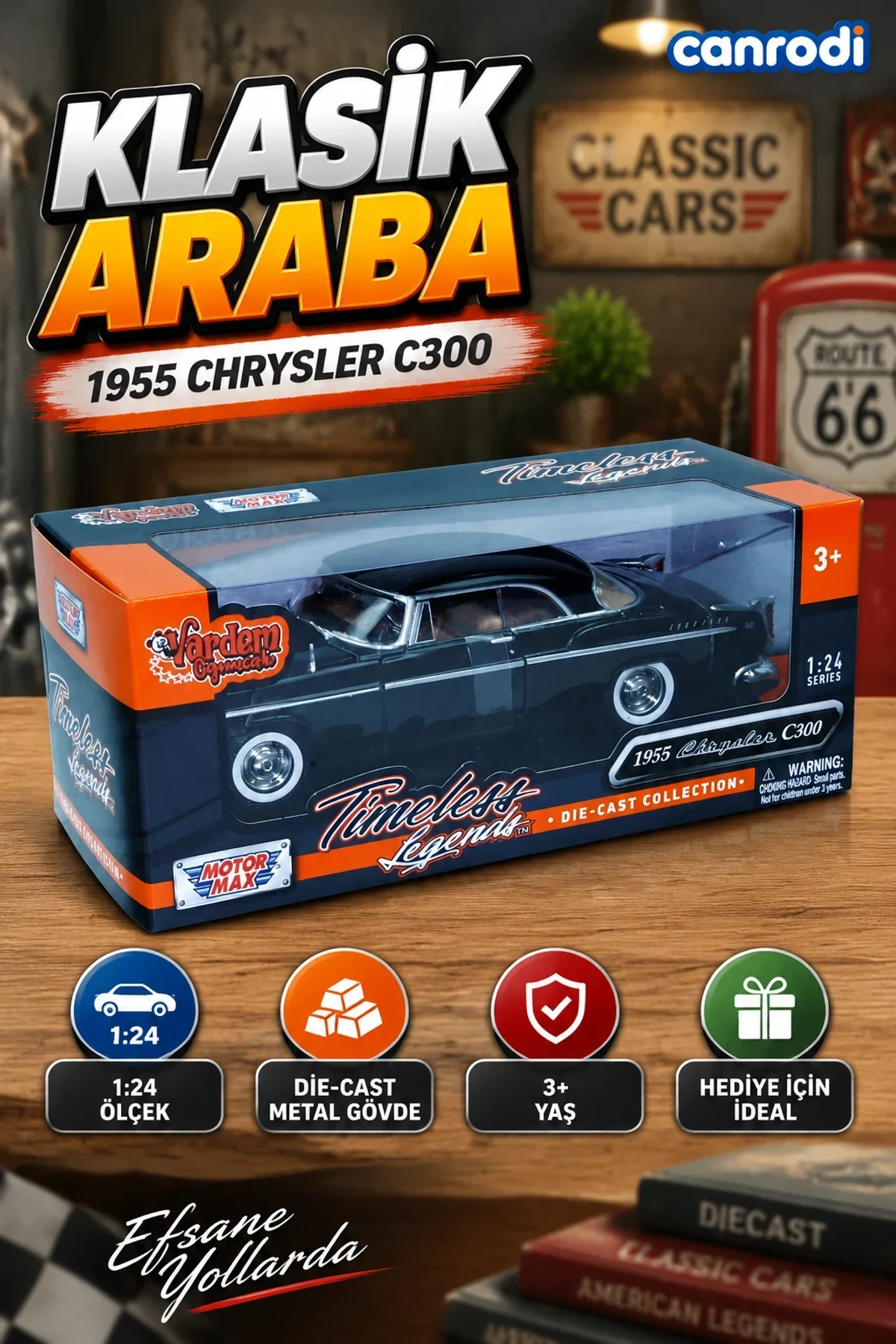 73302 1: 24 1955 CHRYSLER C300