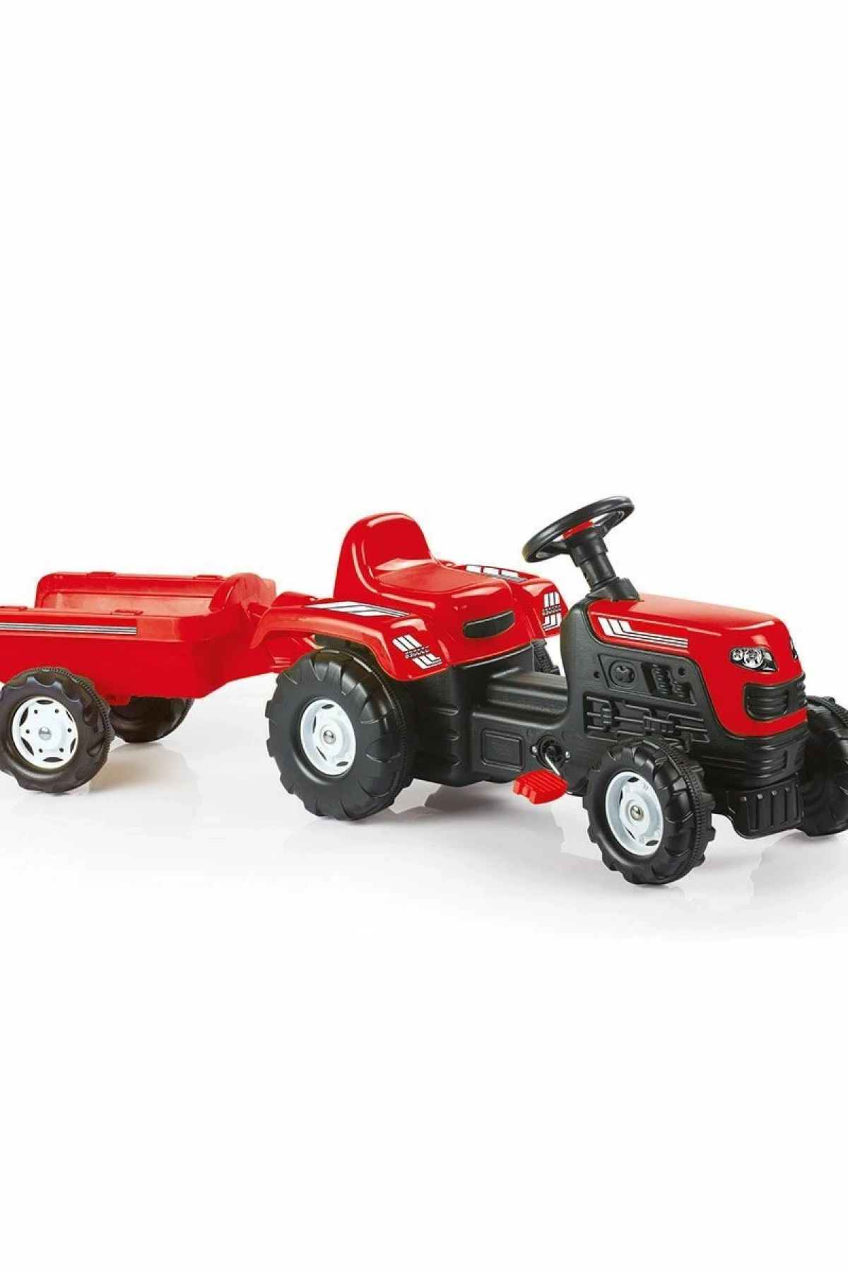 8146 OYUNCAK ROMORKLU TRAKTOR KIRMIZI