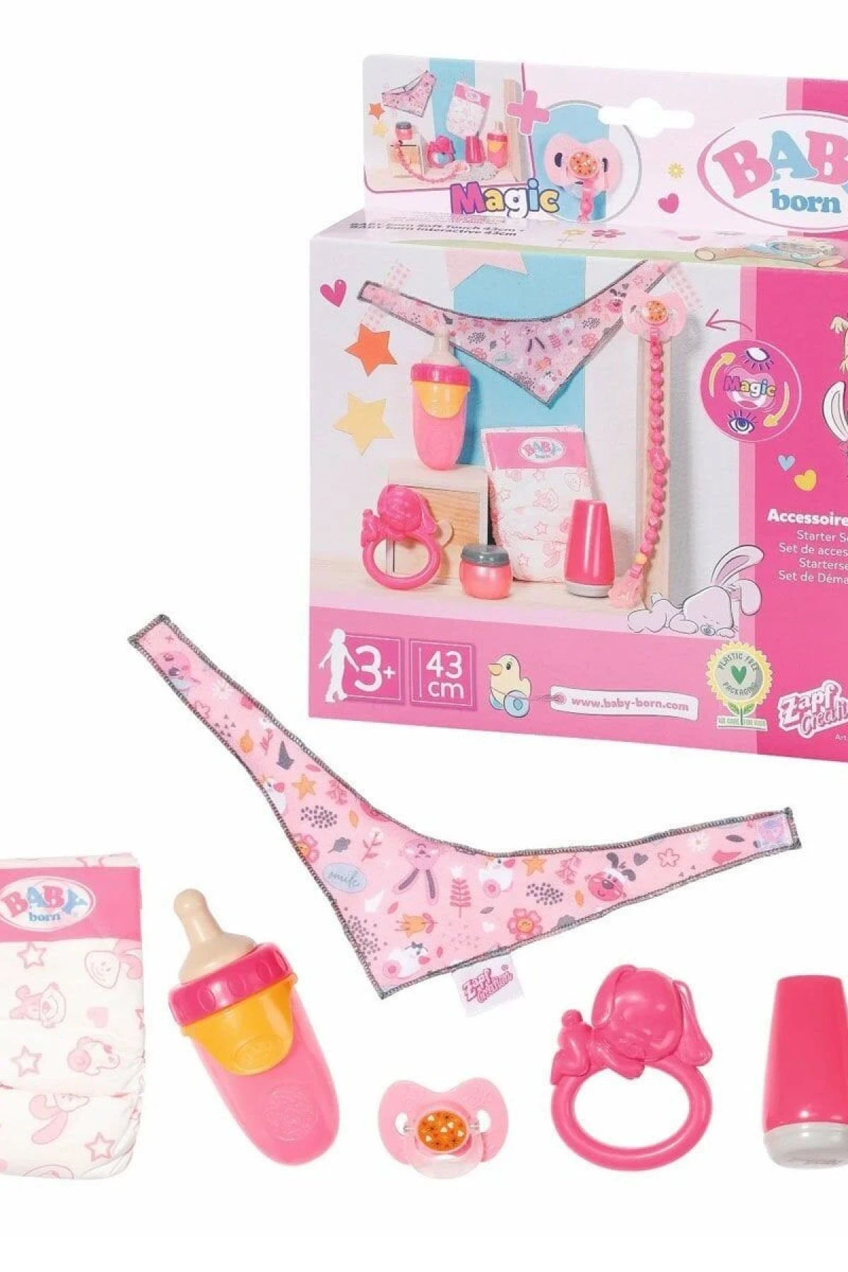 832851 Baby Born Bebek Başlangıç Seti  8 parça
