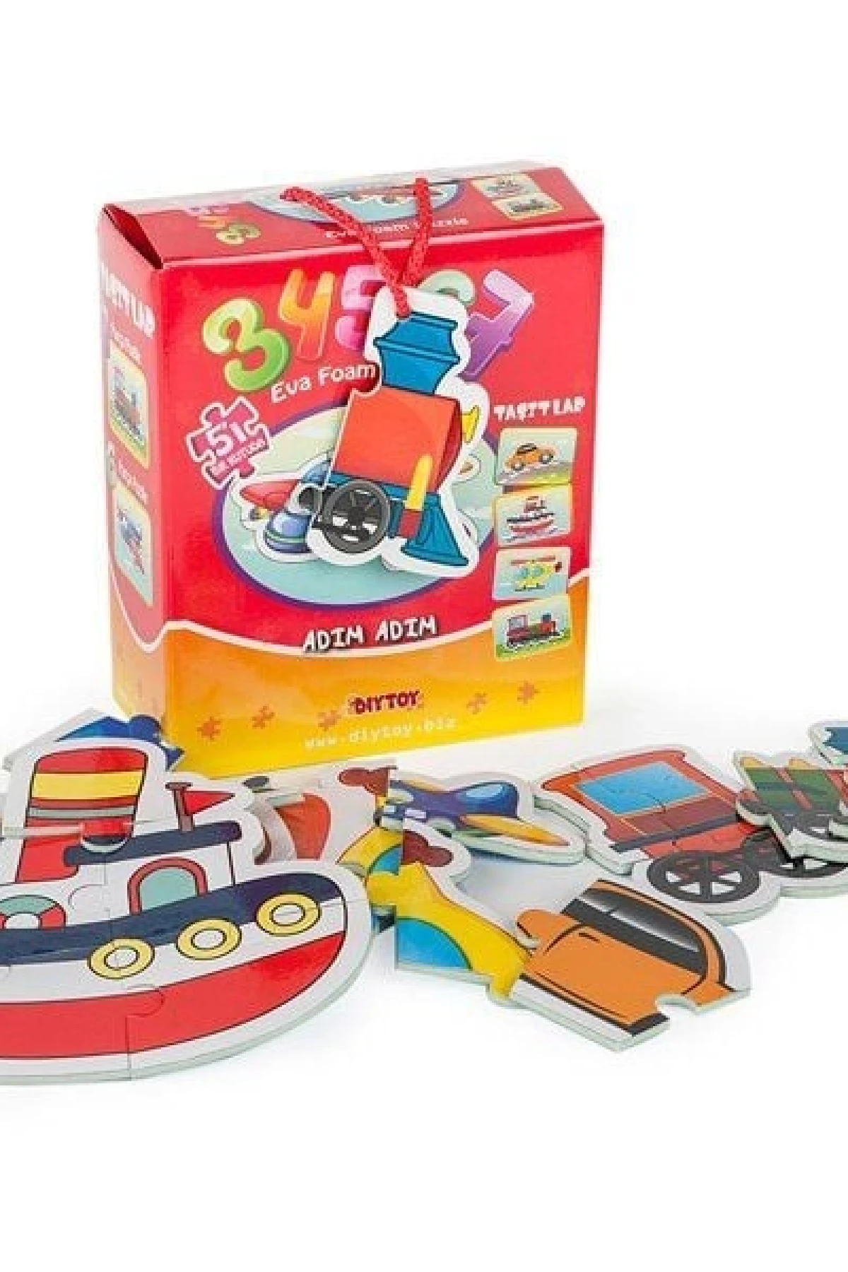 8742 KUT.PUZZLE TAŞITLAR 3 4 5 6 7