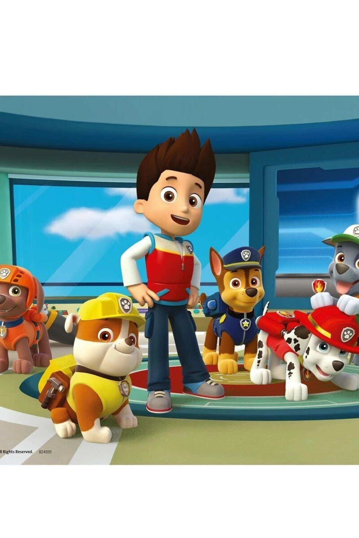 90853 Paw Patrol 2x24 parça Ravensburger Puzzle