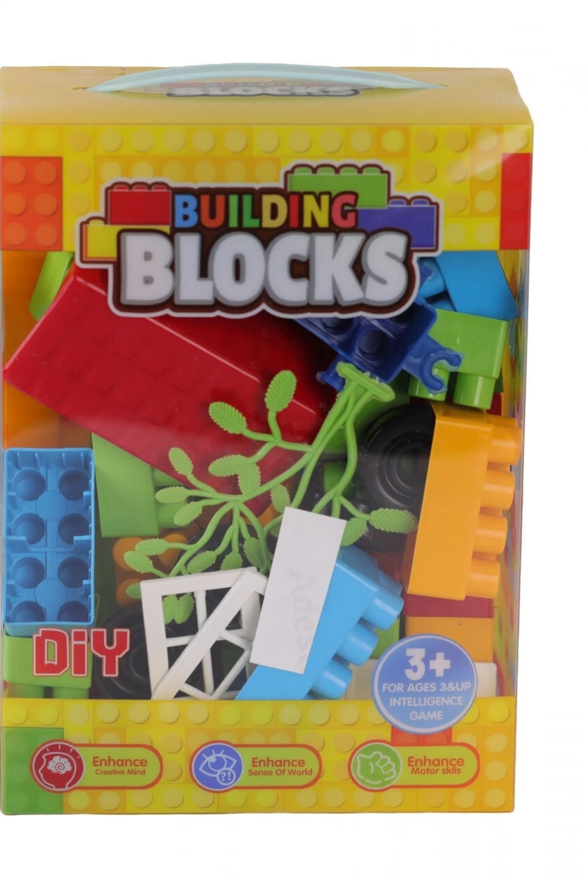 909 AGH RENKLİ KUTUDA 55 PARÇA BLOK
