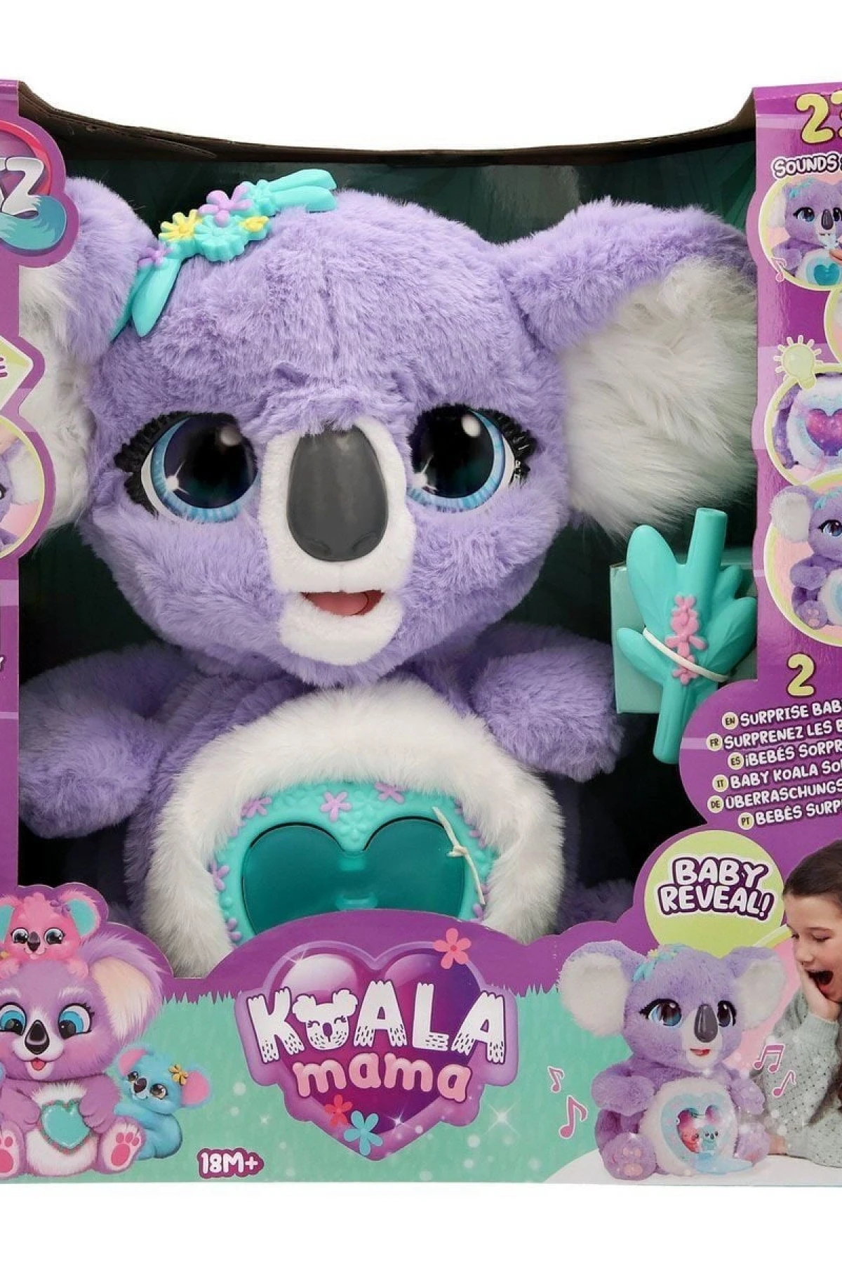 92116 İnteraktif Peluş Koala mama -Sunman
