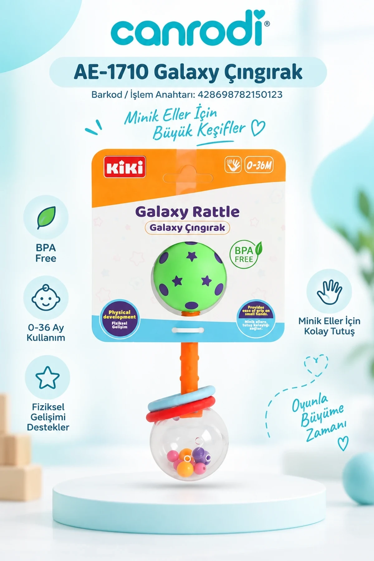 AE-1710 Galaxy Çıngırak -canrodi