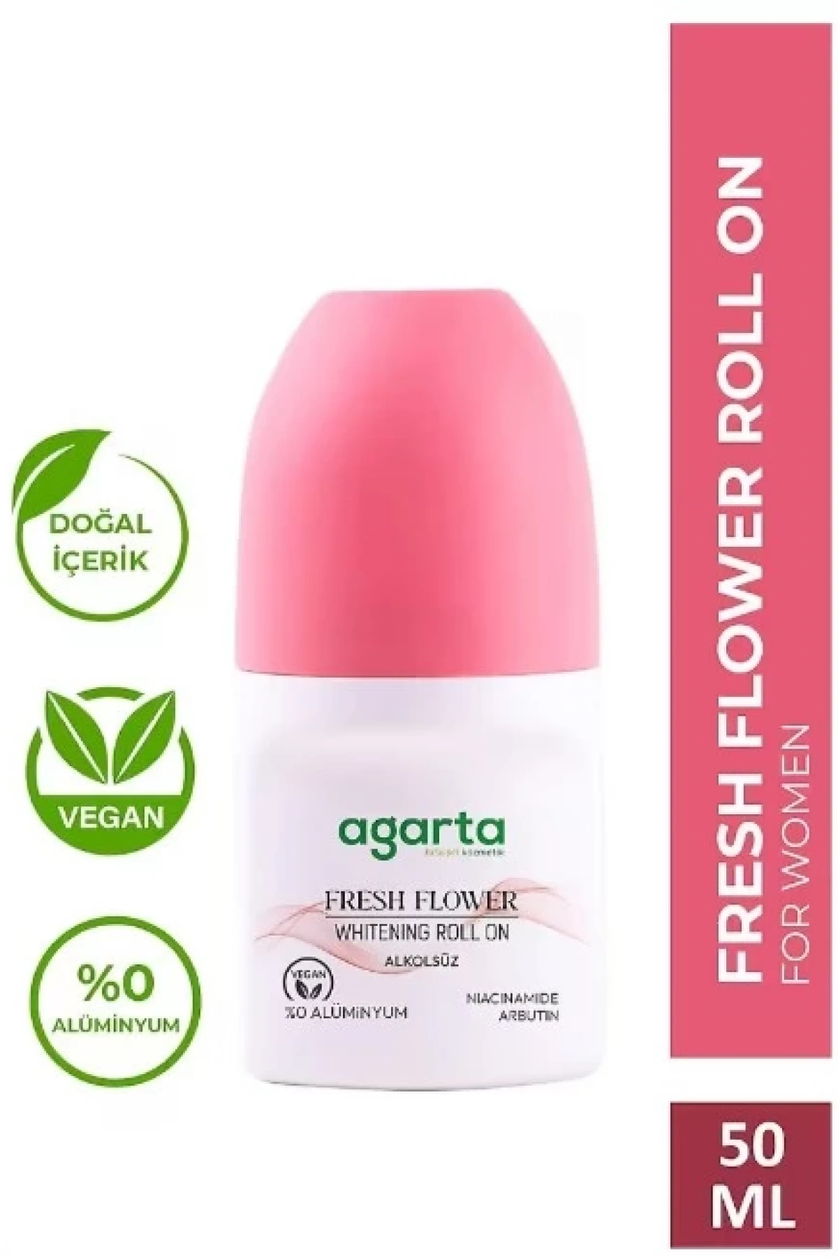 Agarta Doğal Roll-on Fresh Flower 50 Ml