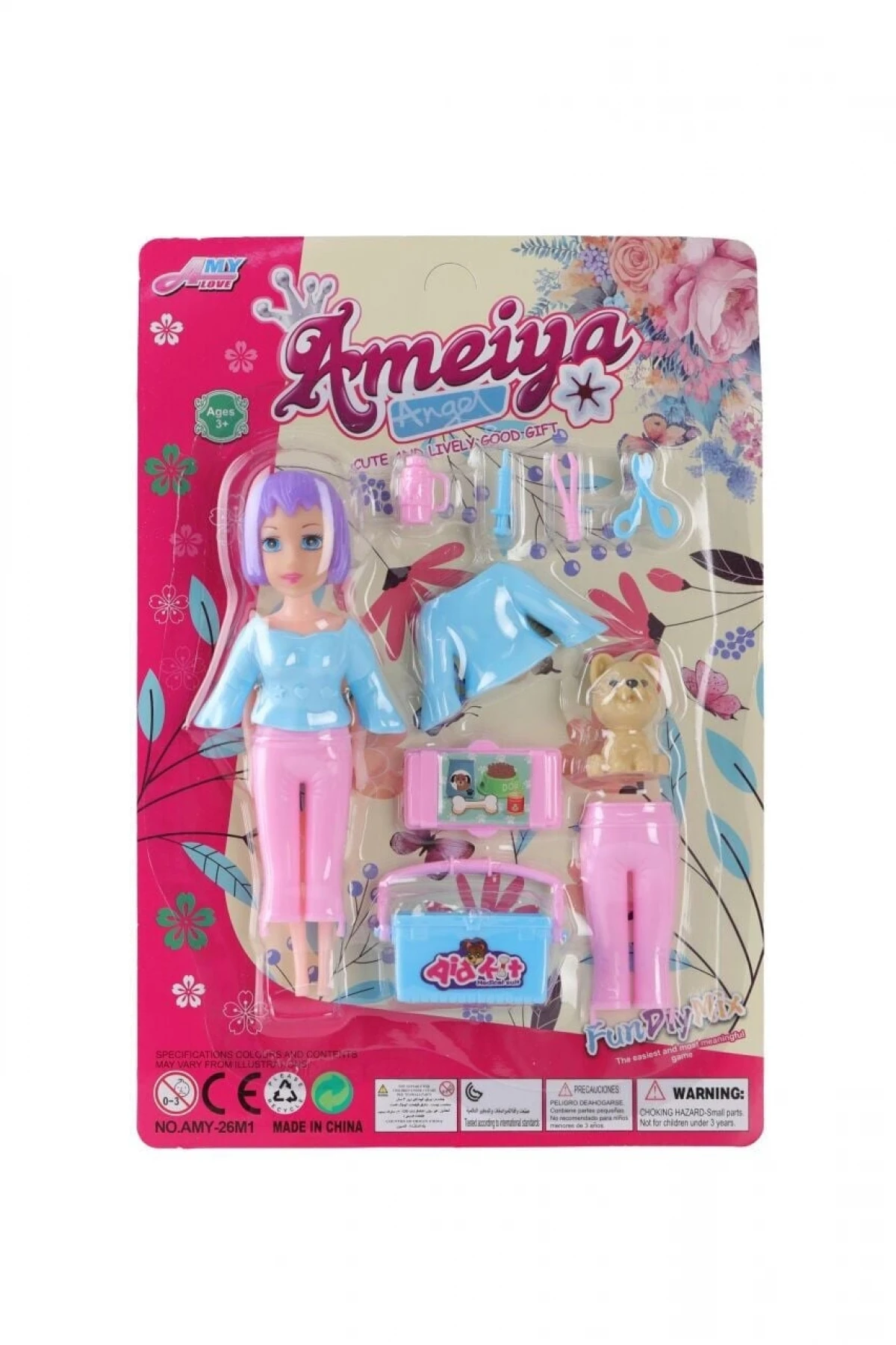 AMY-26M1 KARTELALI BEBEK SETİ 144