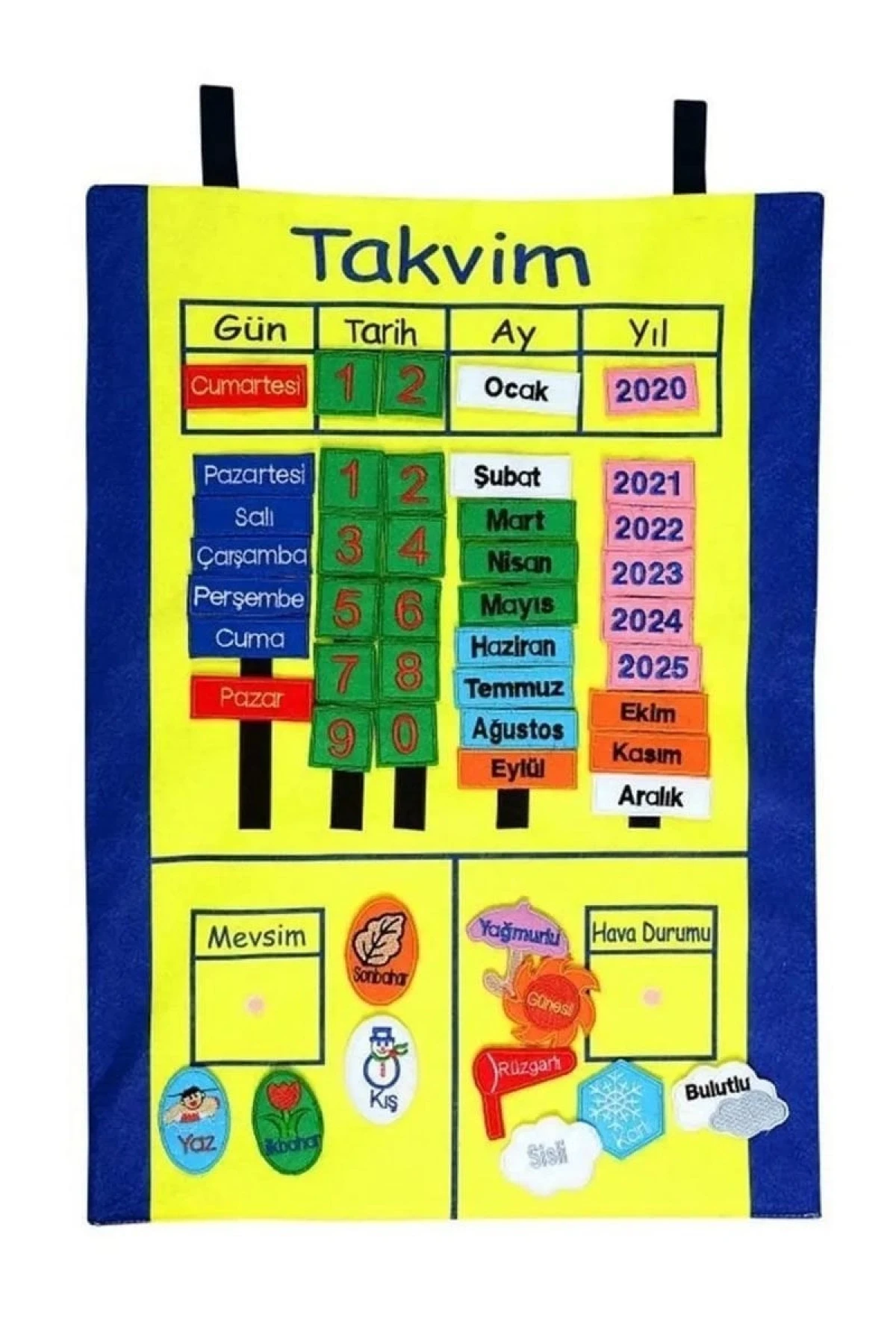 AND-5121 CIRTLI TAKVİM PANO