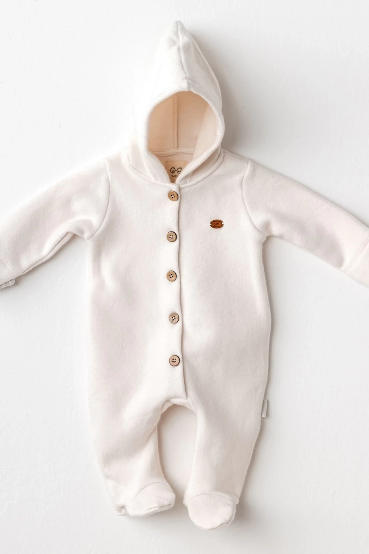 Andywawa Ac25153 Soft Bebe Tulum Ekru