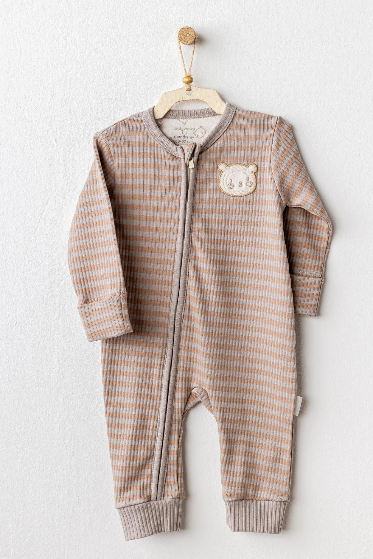 Andywawa Ac25184 Bear Time Bebek Tulum Beige