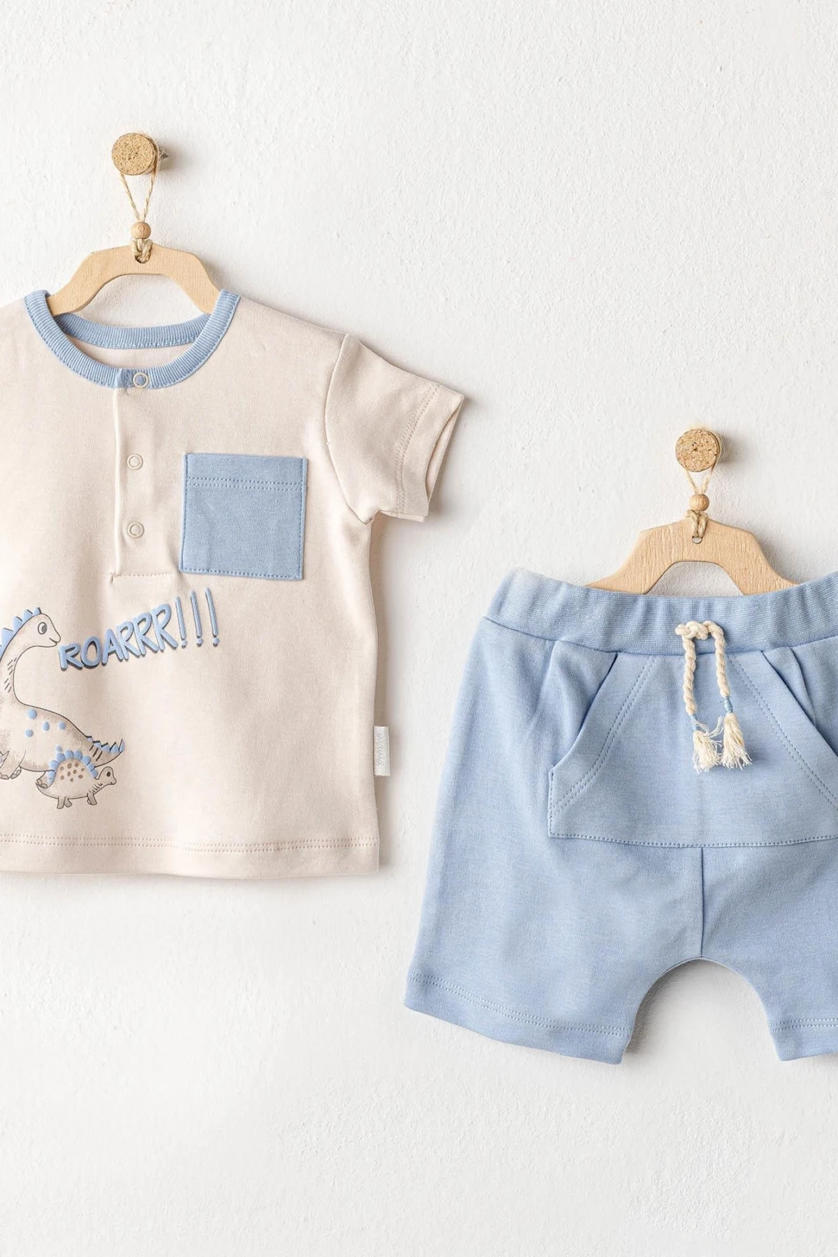 Andywawa Ac25915 Dino 2li Bebek Takım Blue