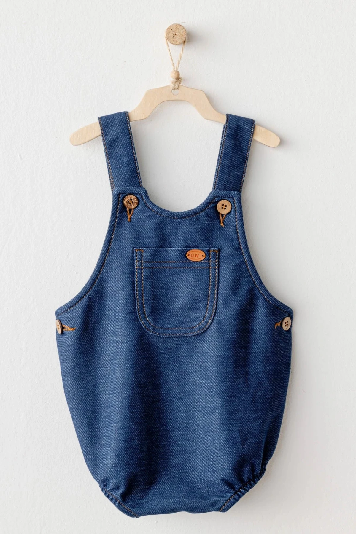 Andywawa Ac25931 Romper Casual Bebek Tulum İndigo