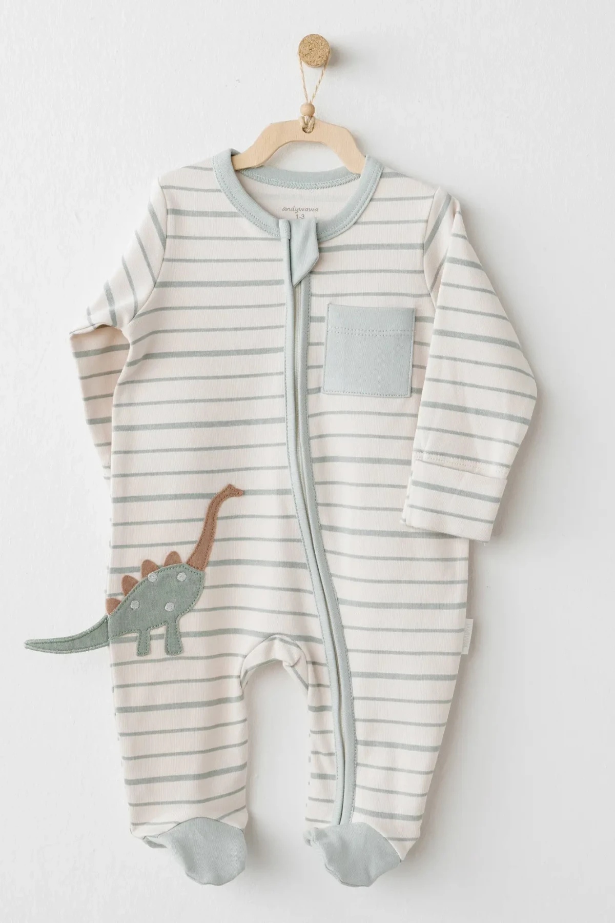 Andywawa Ac26004 Mummy S Snuggle Saurus Tulum Green