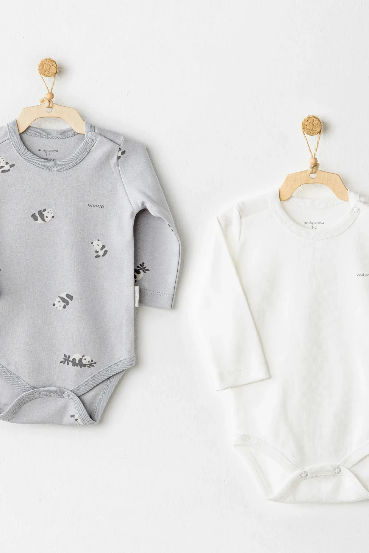 Andywawa Ac26036 Keep Smiling 2li Badi Grey