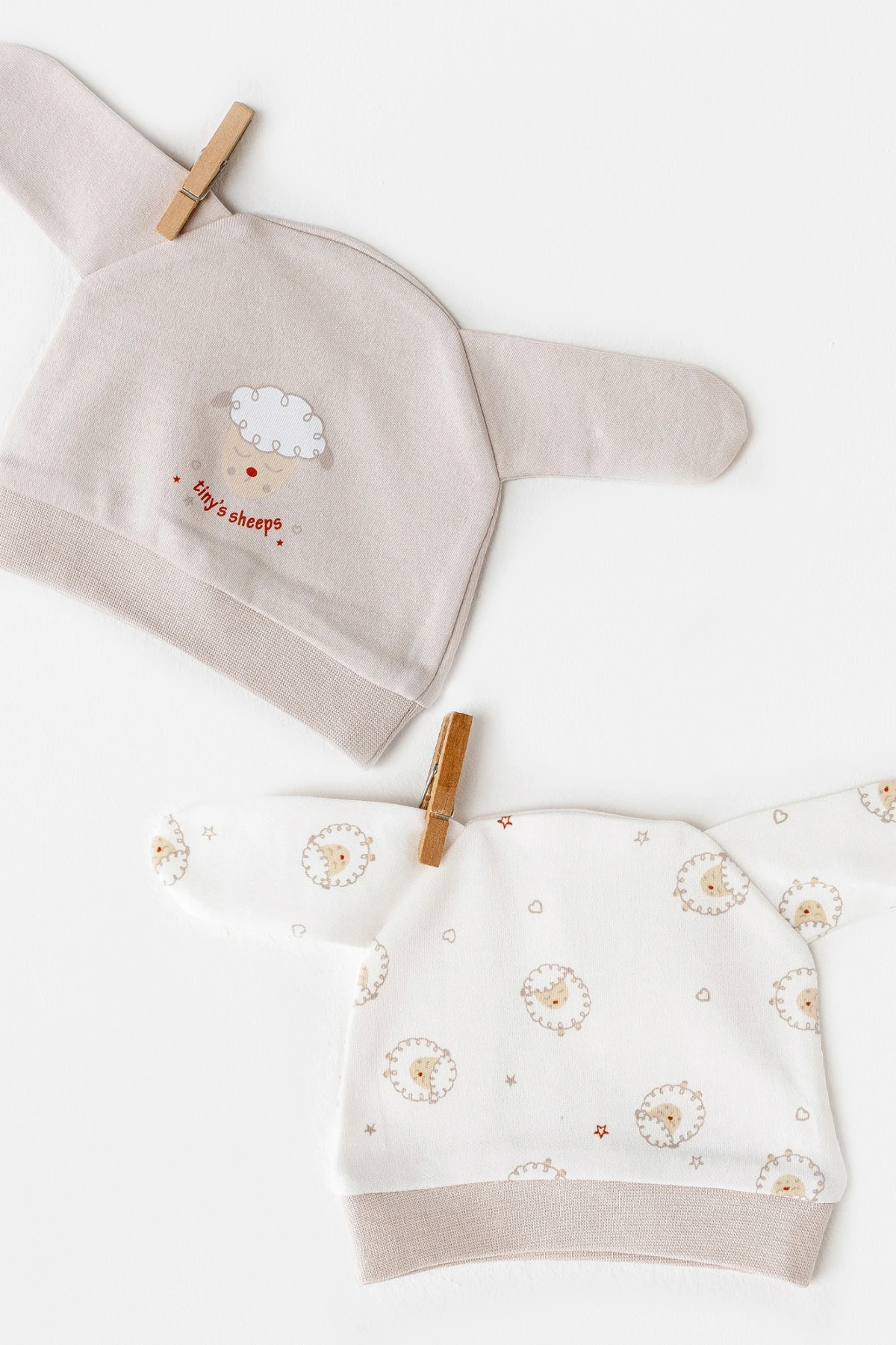 Andywawa Ac26157 Tinny Sheeps Şapka Beige