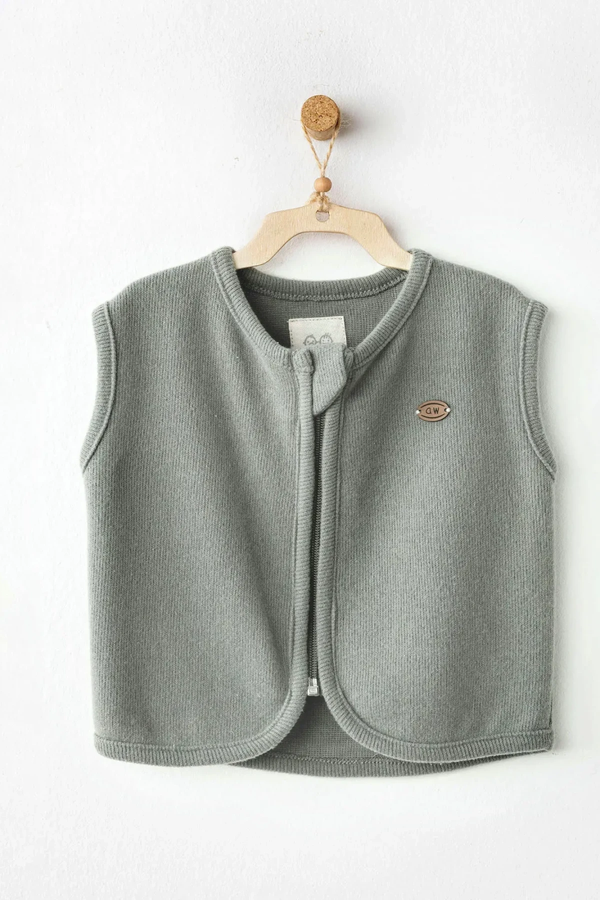 Andywawa Ac26211 Casual Yelek Green