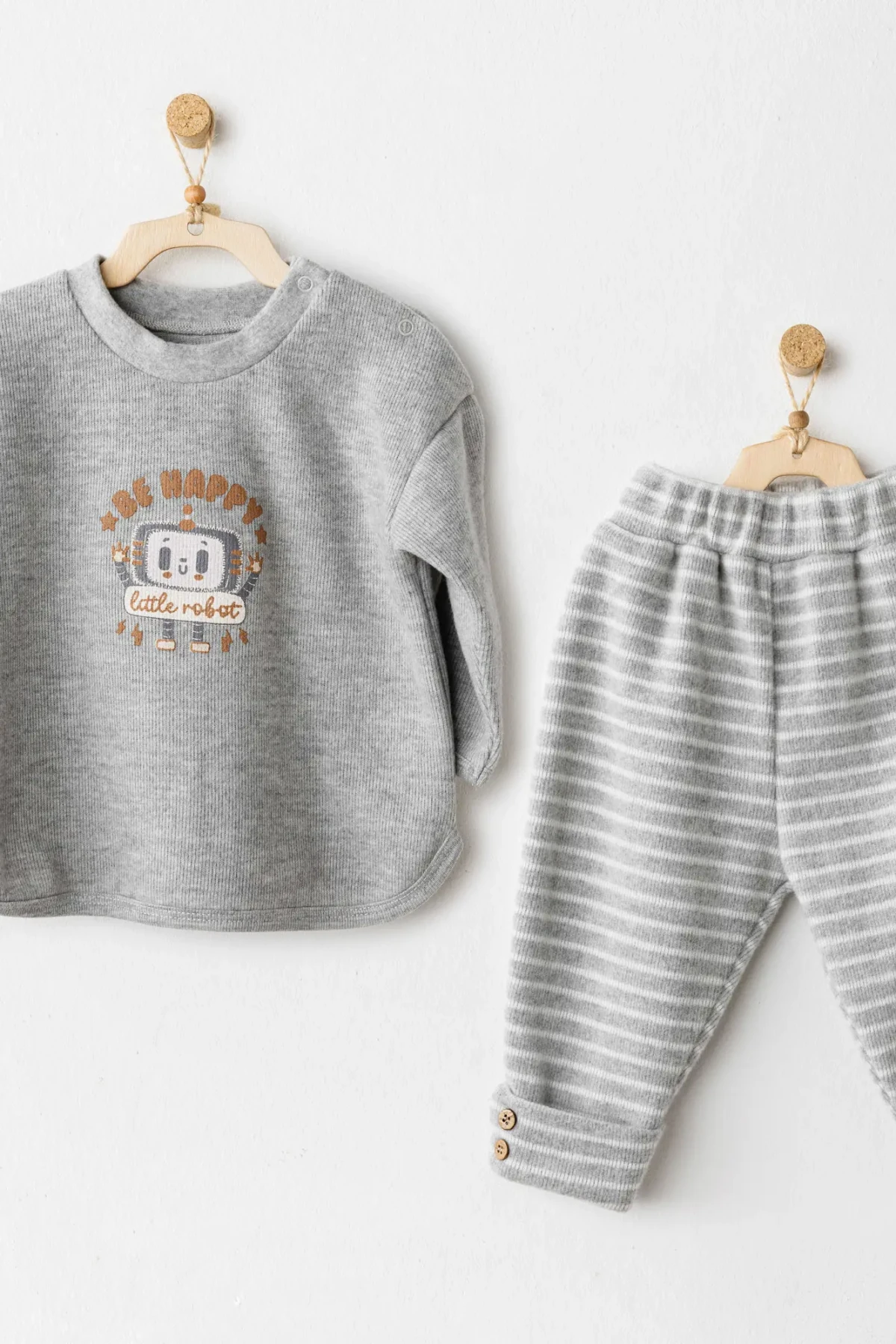 Andywawa Ac26212 Casual 2li Takım Grey