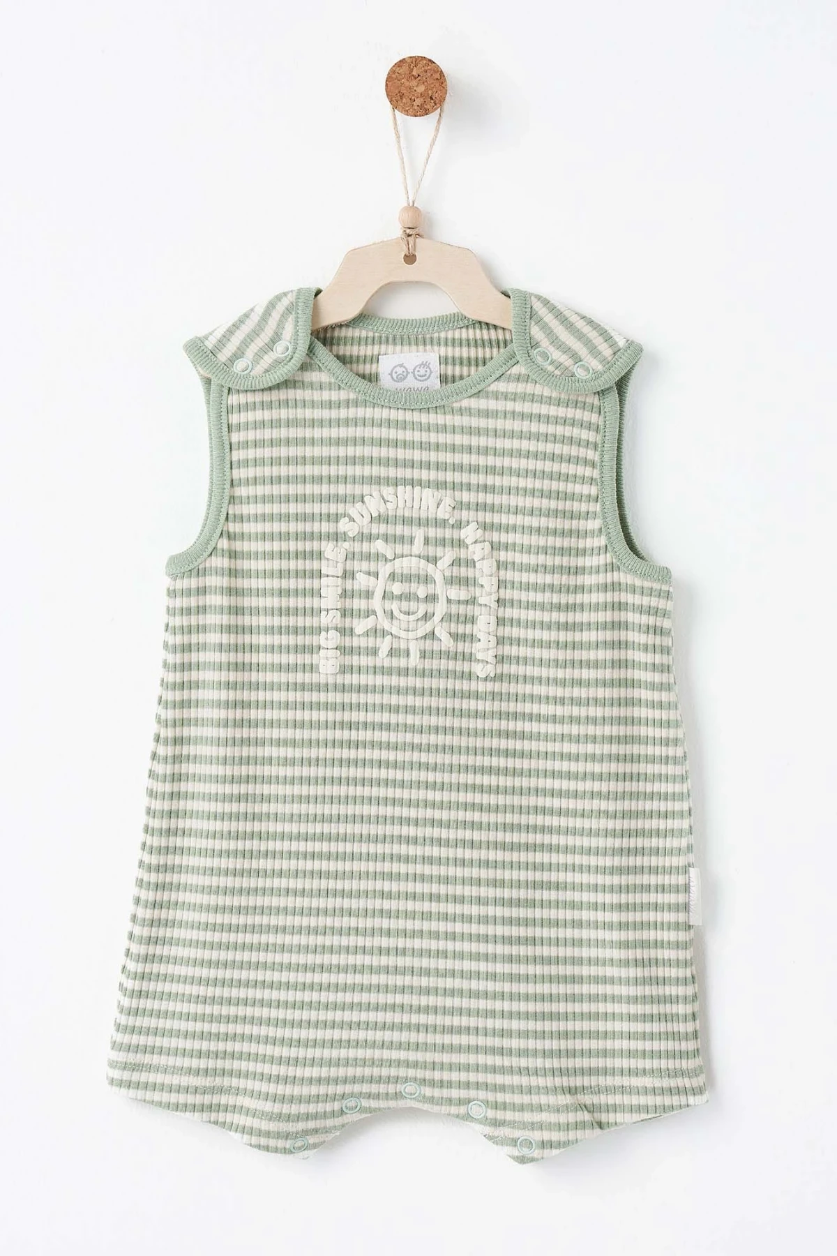 Andywawa Ac26670 Bamboo Striped Tulum Green