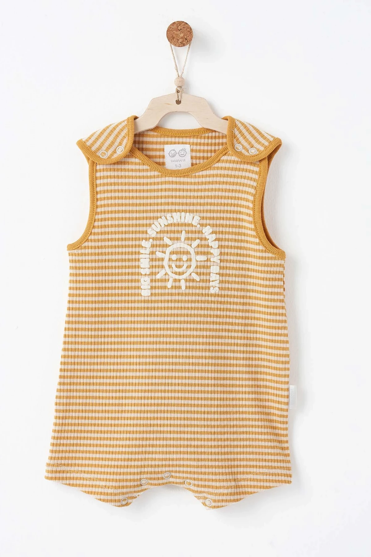 Andywawa Ac26670 Bamboo Striped Tulum Mustard
