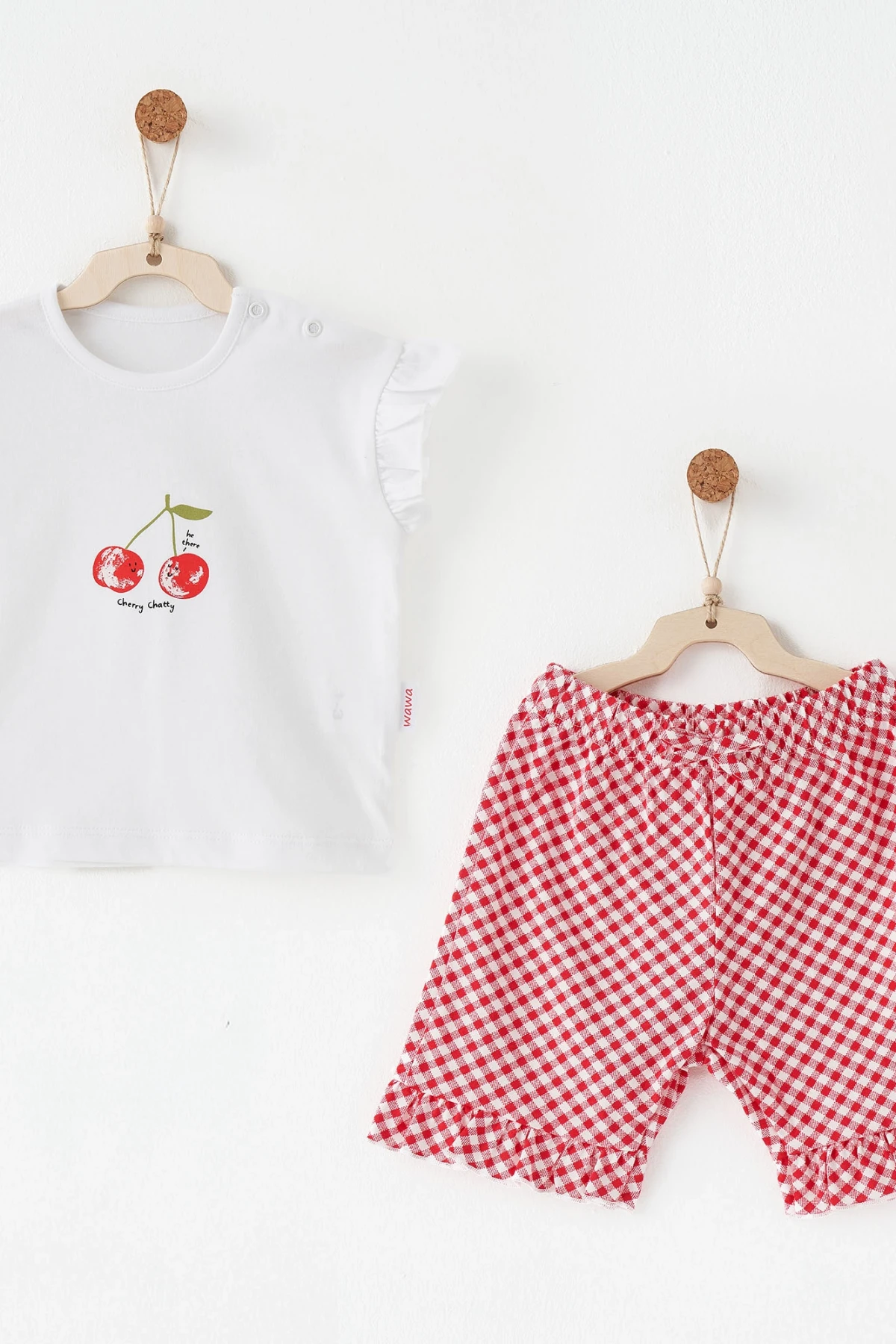 Andywawa Ac26685 Cherry Chatty 2li Takım Red