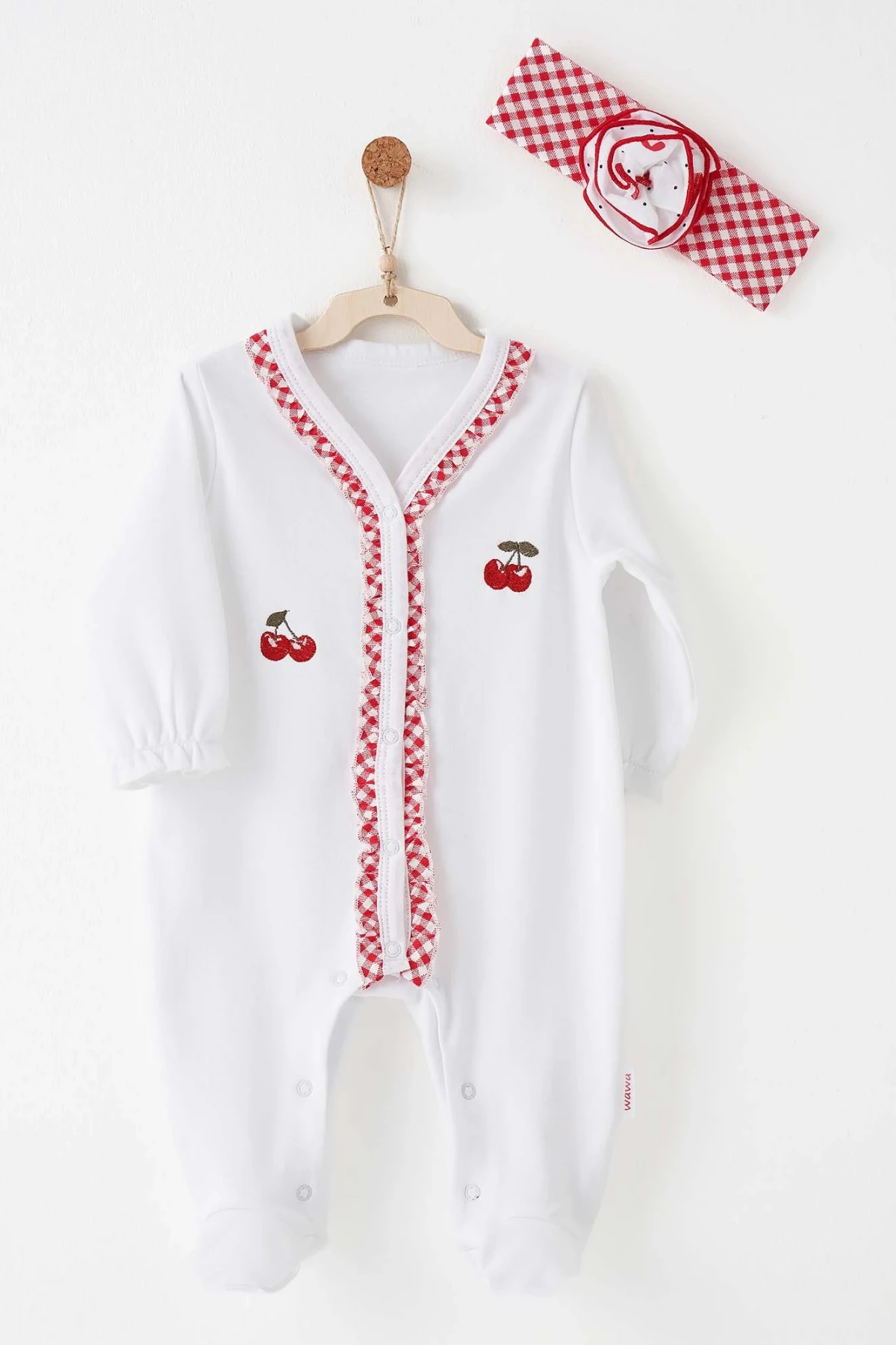 Andywawa Ac26686 Cherry Chatty Tulum Takım Ekru