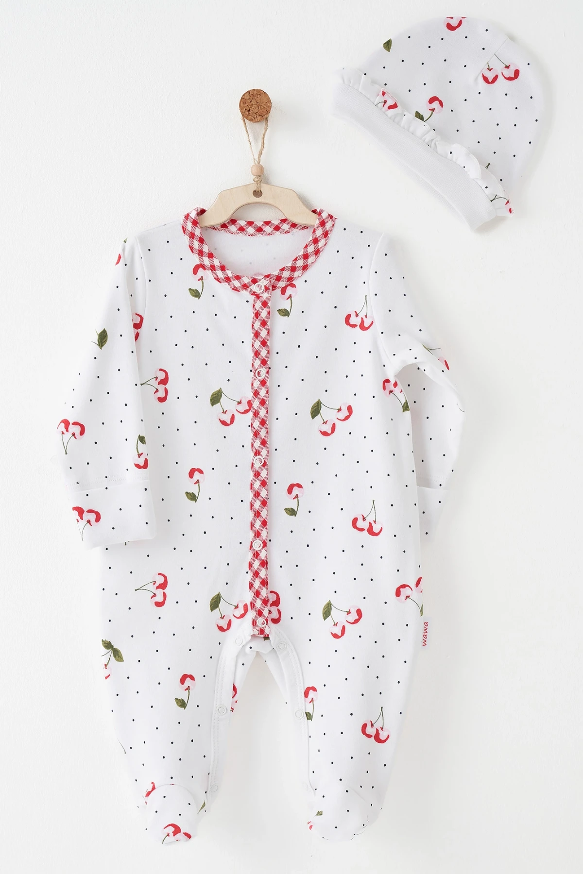 Andywawa Ac26687 Cherry Chatty Tulum Takım Ekru
