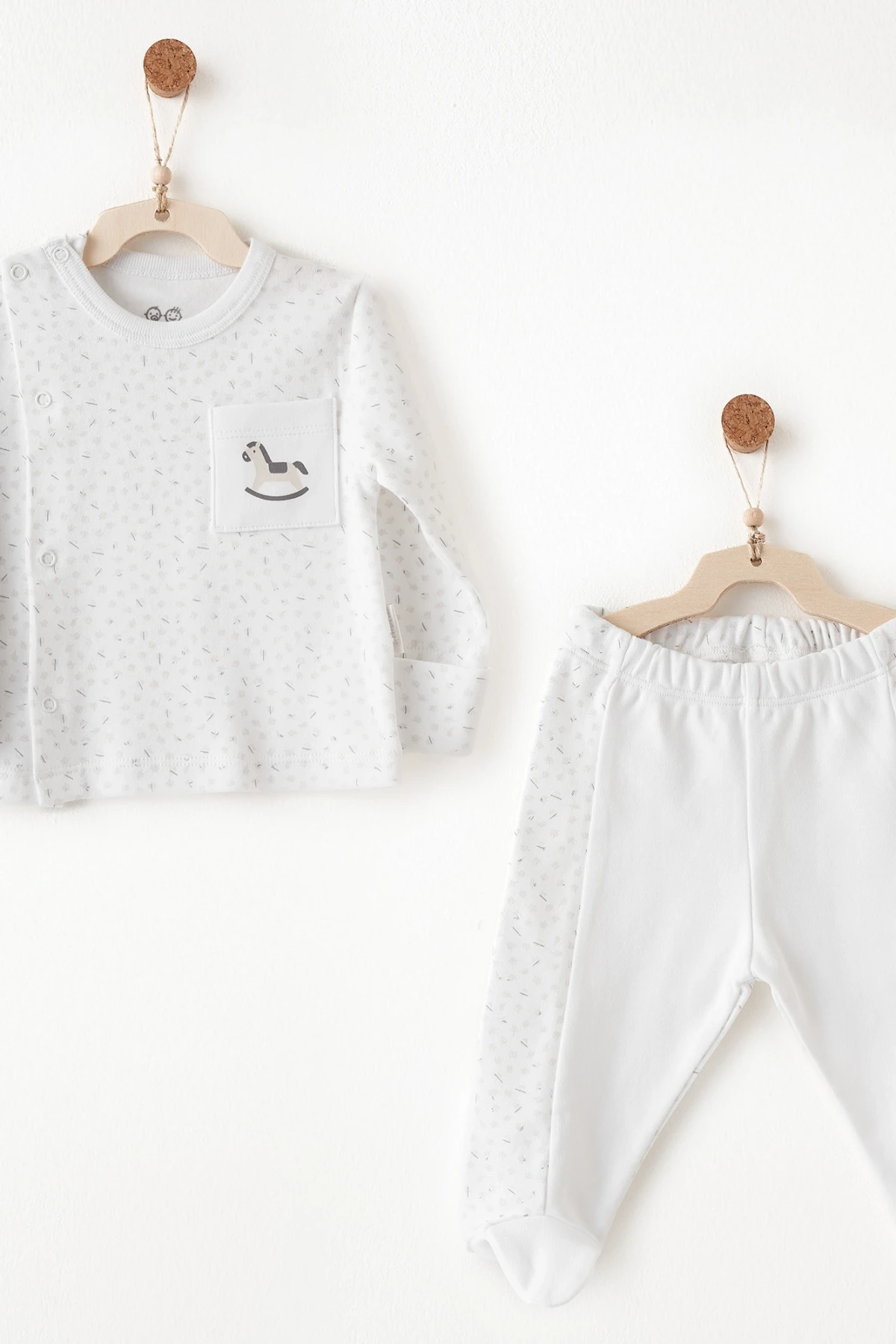 Andywawa Ac26754 My Little World 2li Takım White