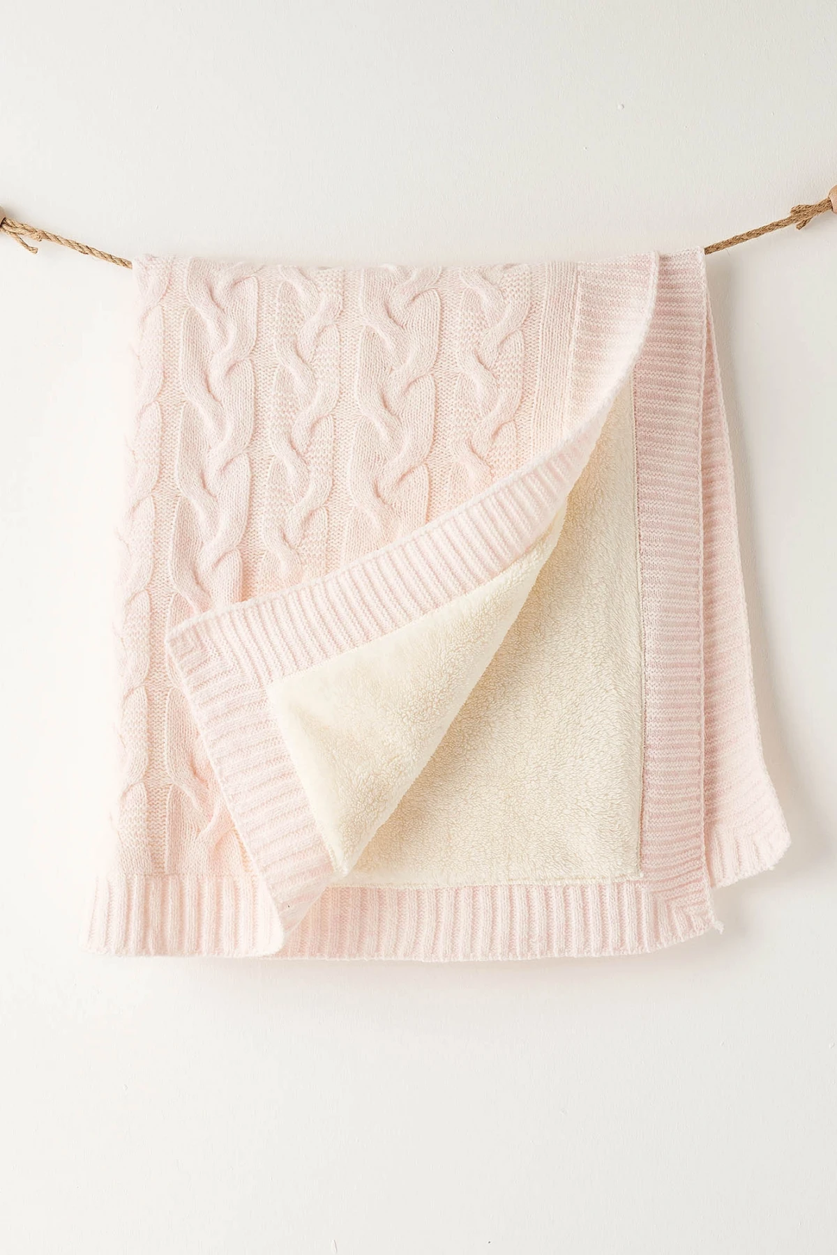 Andywawa Bebek Tri̇ko Battani̇ye  85x100 Ac26340 Pink Melange