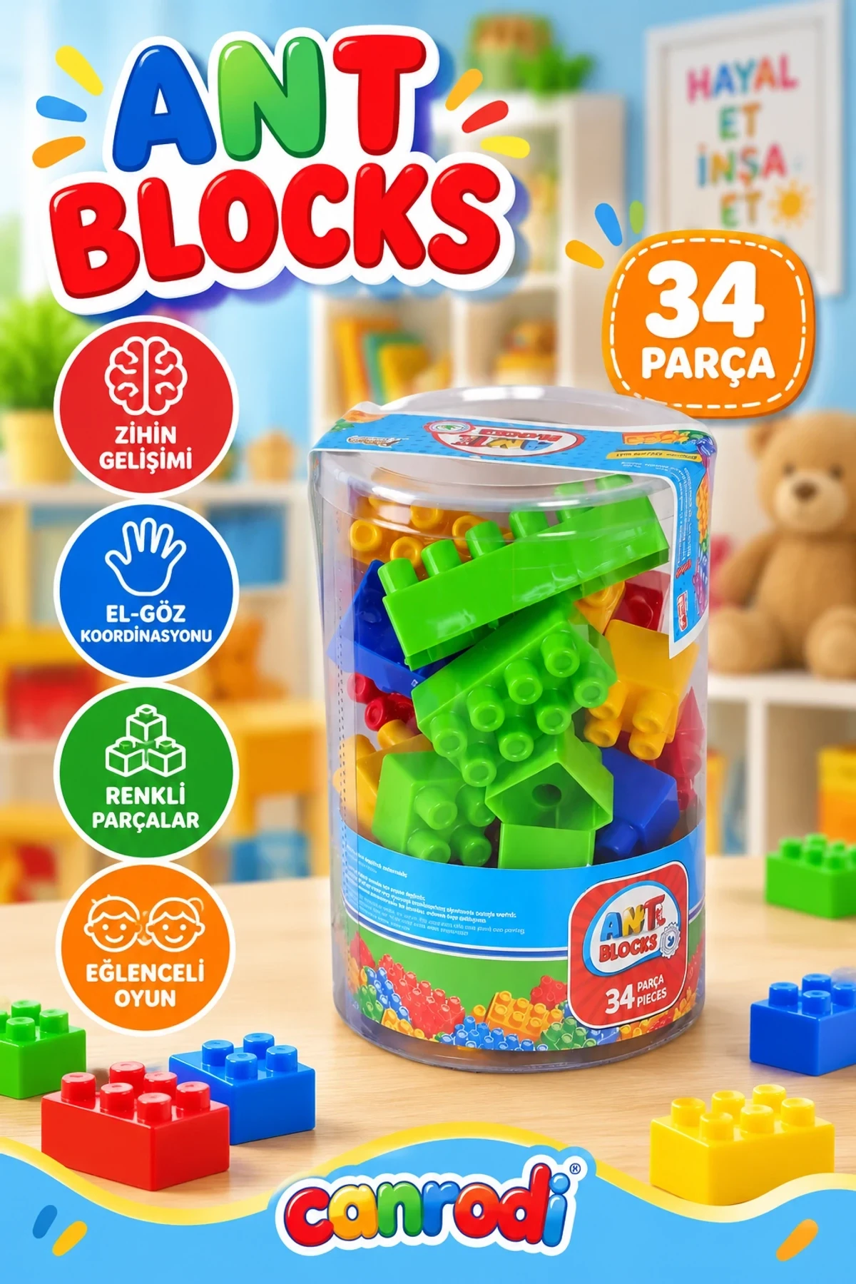 ANT034 ANT BLOCKS AST 34 PRÇ