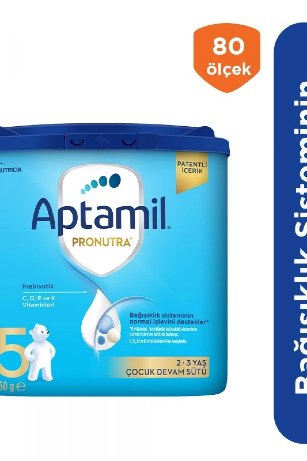 Aptamil Çocuk Devam Sütü Maması No5 2 Yaş+ 350 Gr