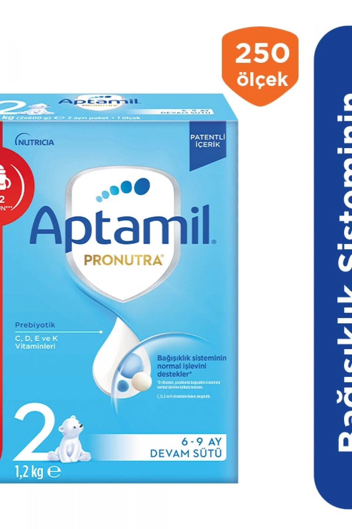 Aptamil Devam Sütü Maması No2 6-9 Ay 1200 Gr