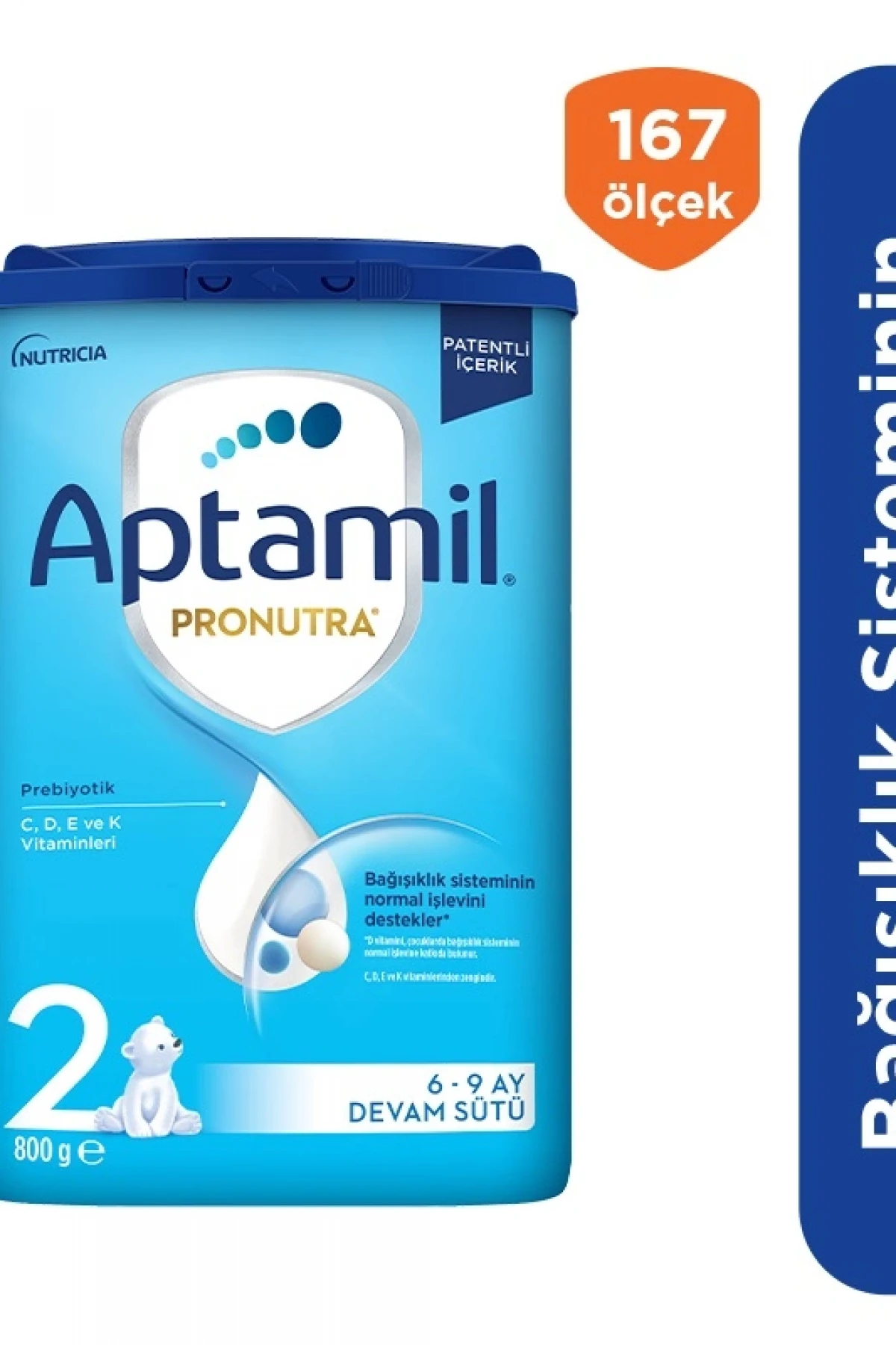 Aptamil Devam Sütü Maması No2 6-9 Ay 800 Gr