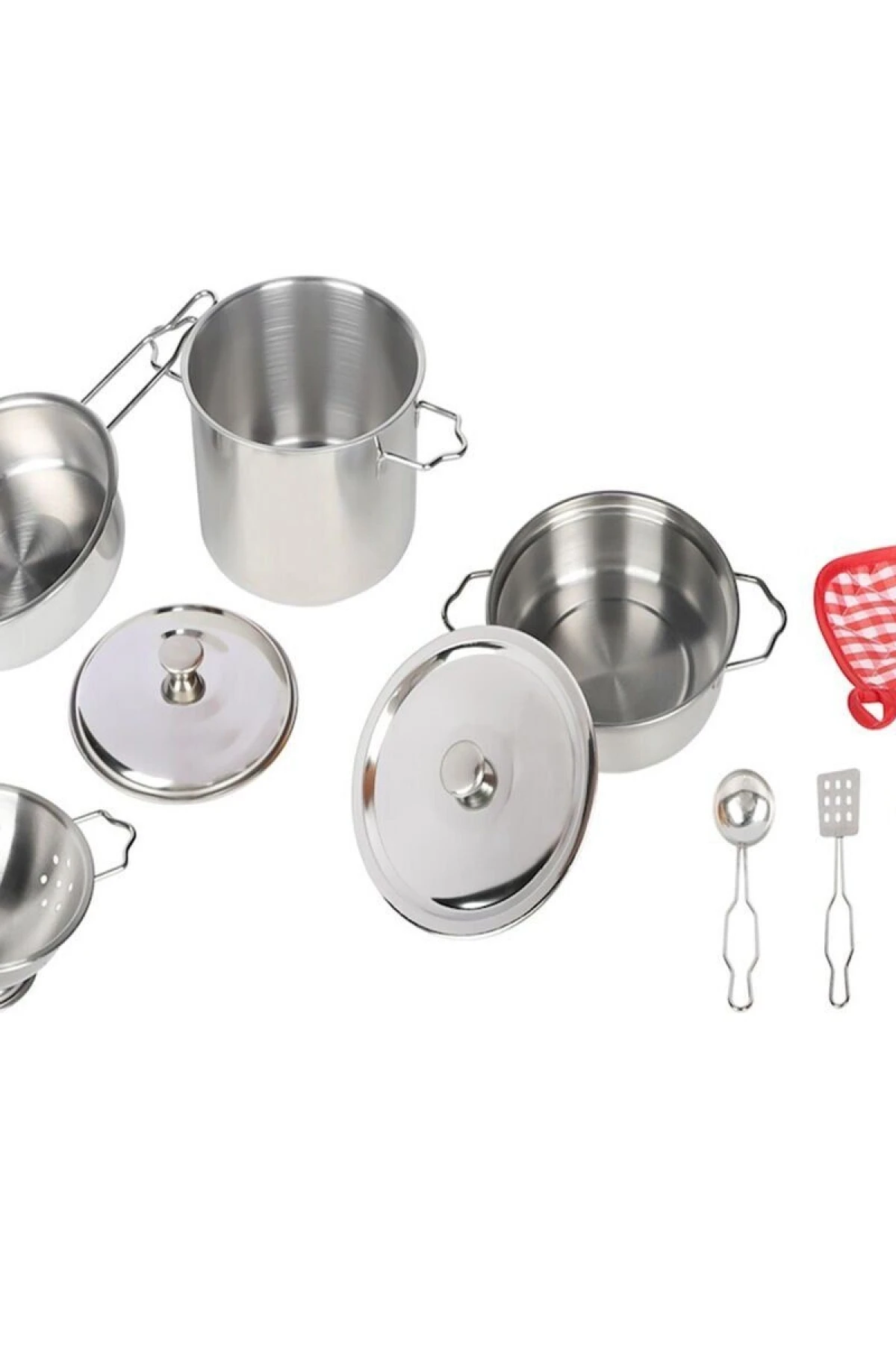 ATF-3815-1A 11 PARÇA ÇELİK TENCERE TAVA SET
