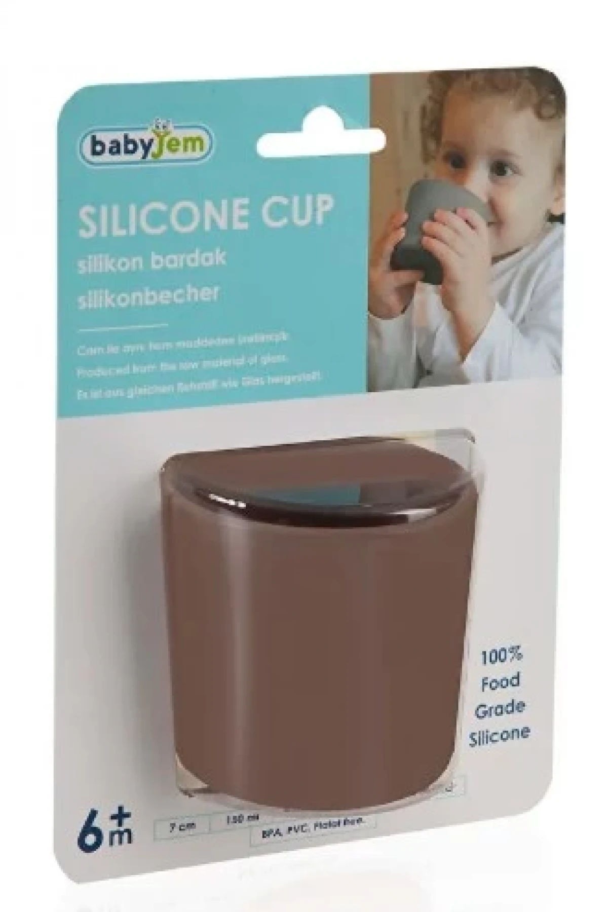 Babyjem Silikon Bardak 714 Latte