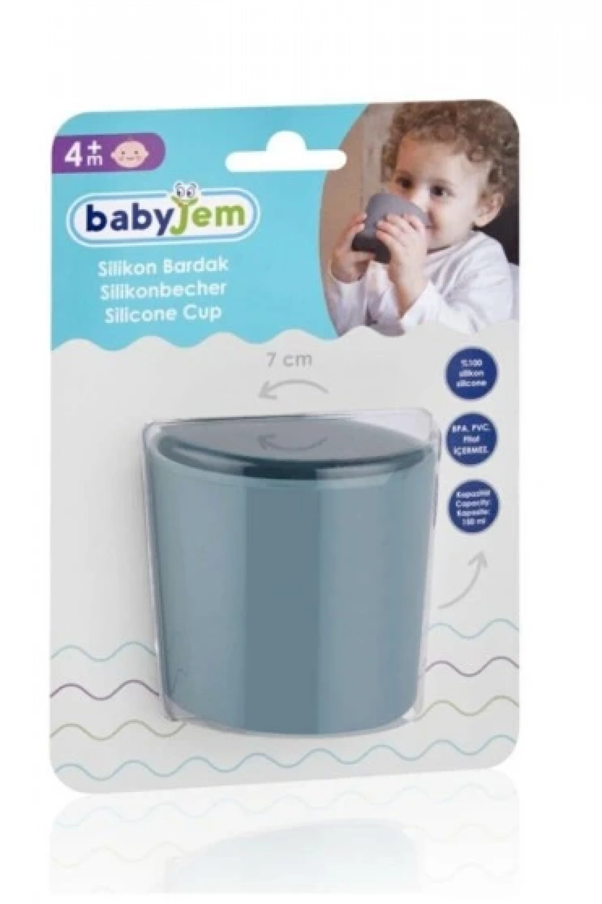 Babyjem Silikon Bardak 714 Mint
