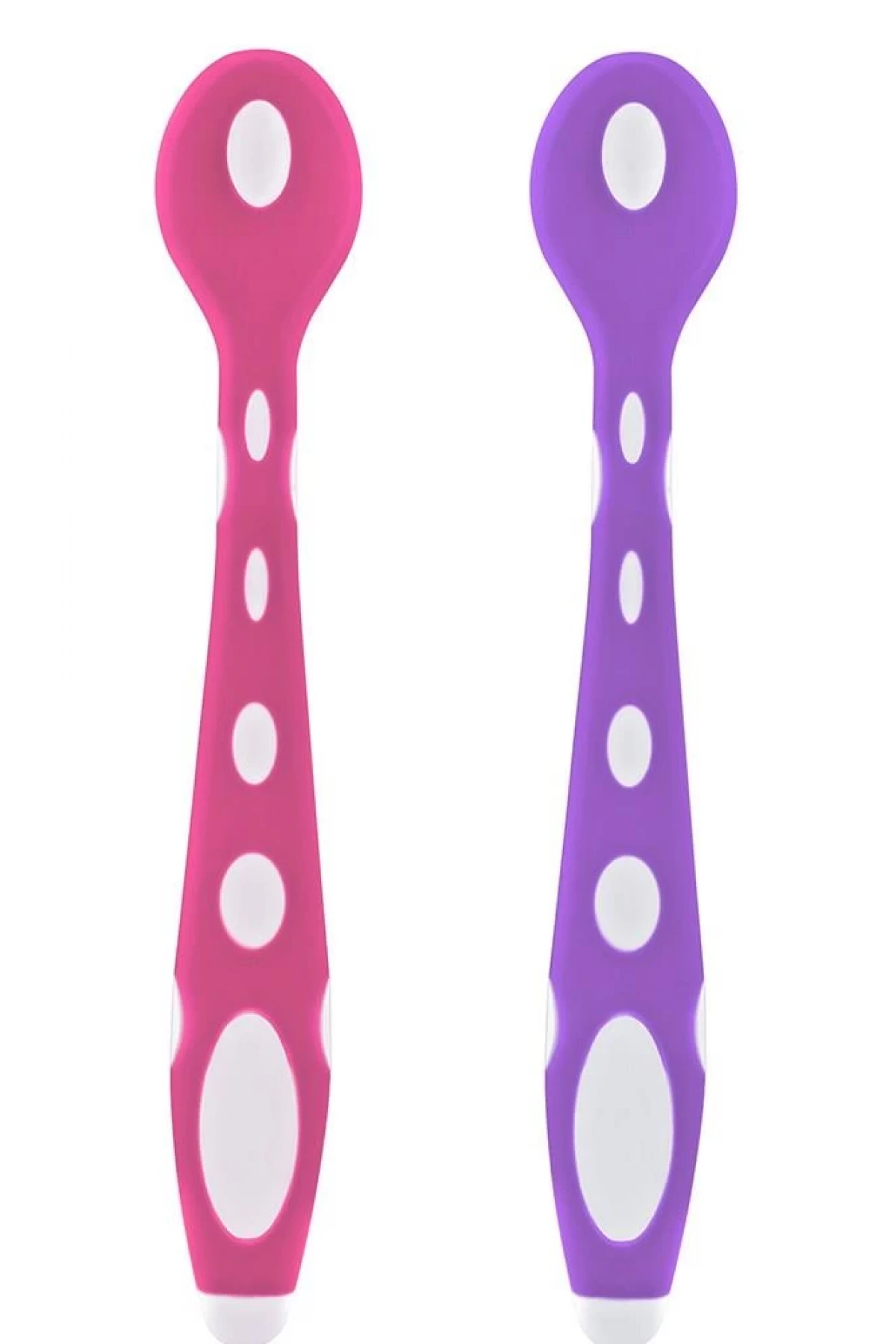 Babyjem Silikon Mama Kaşığı 563 Pembe Mor