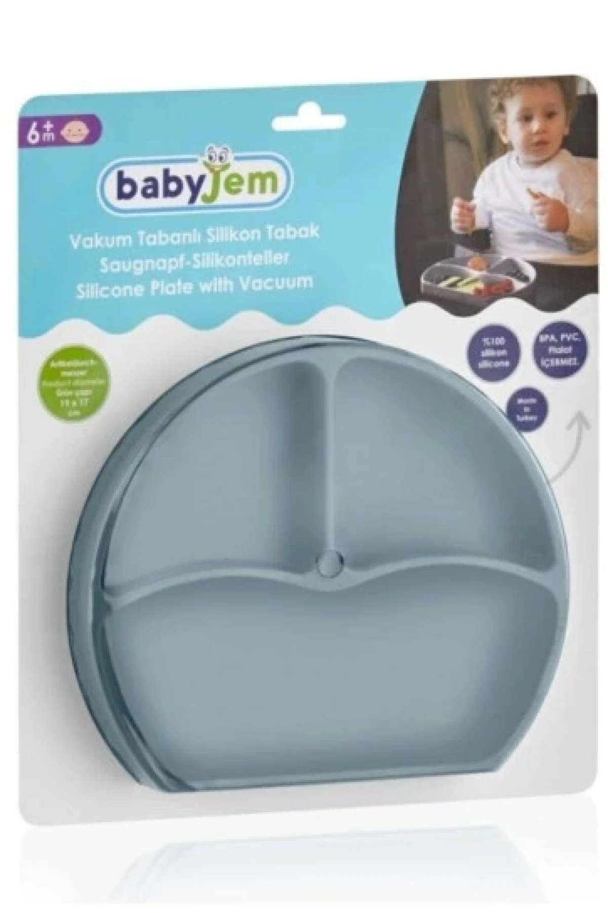 Babyjem Silikon Tabak 715 Mint