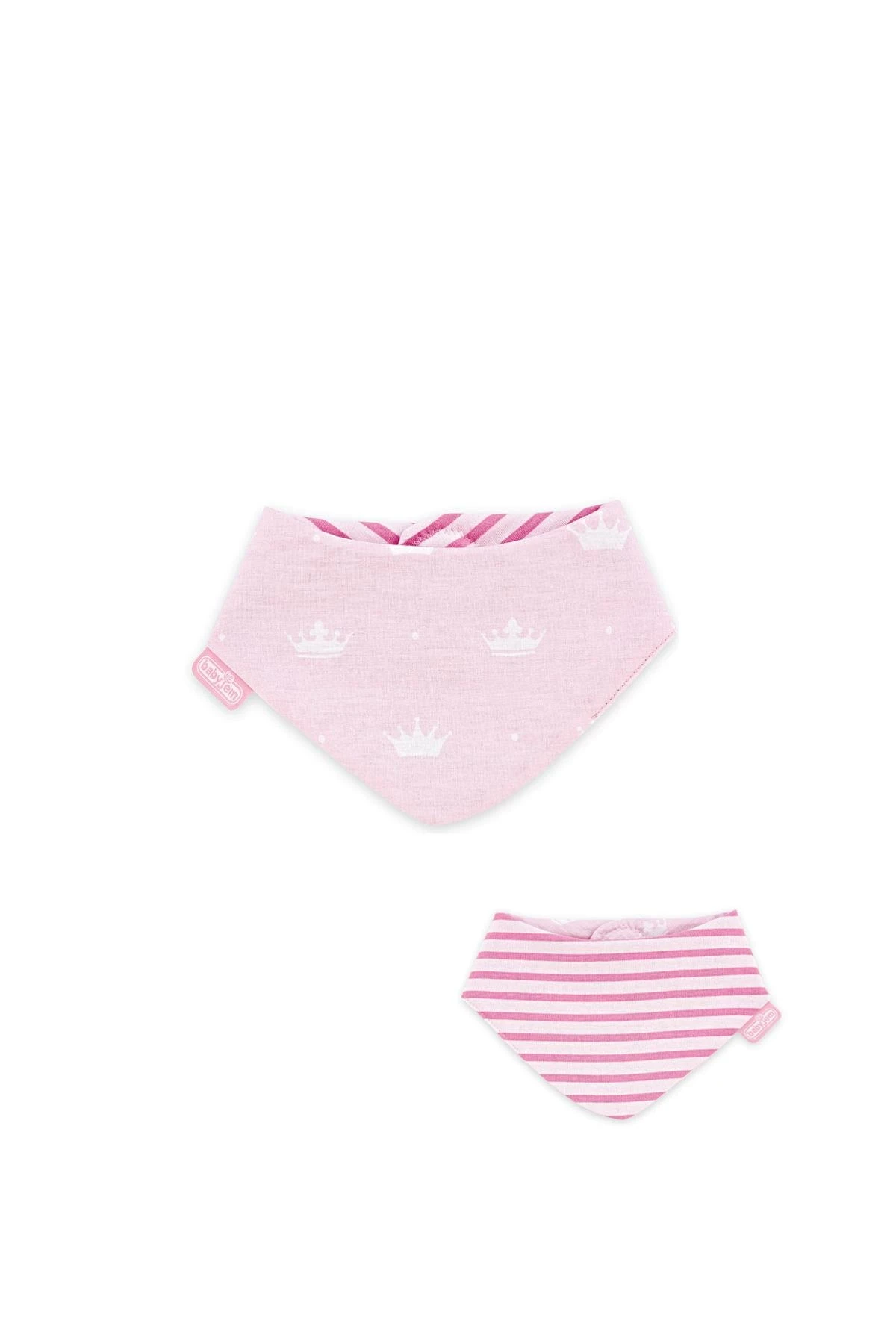 Babyjem Yenidoğan Fular Önlük 515 Pembe