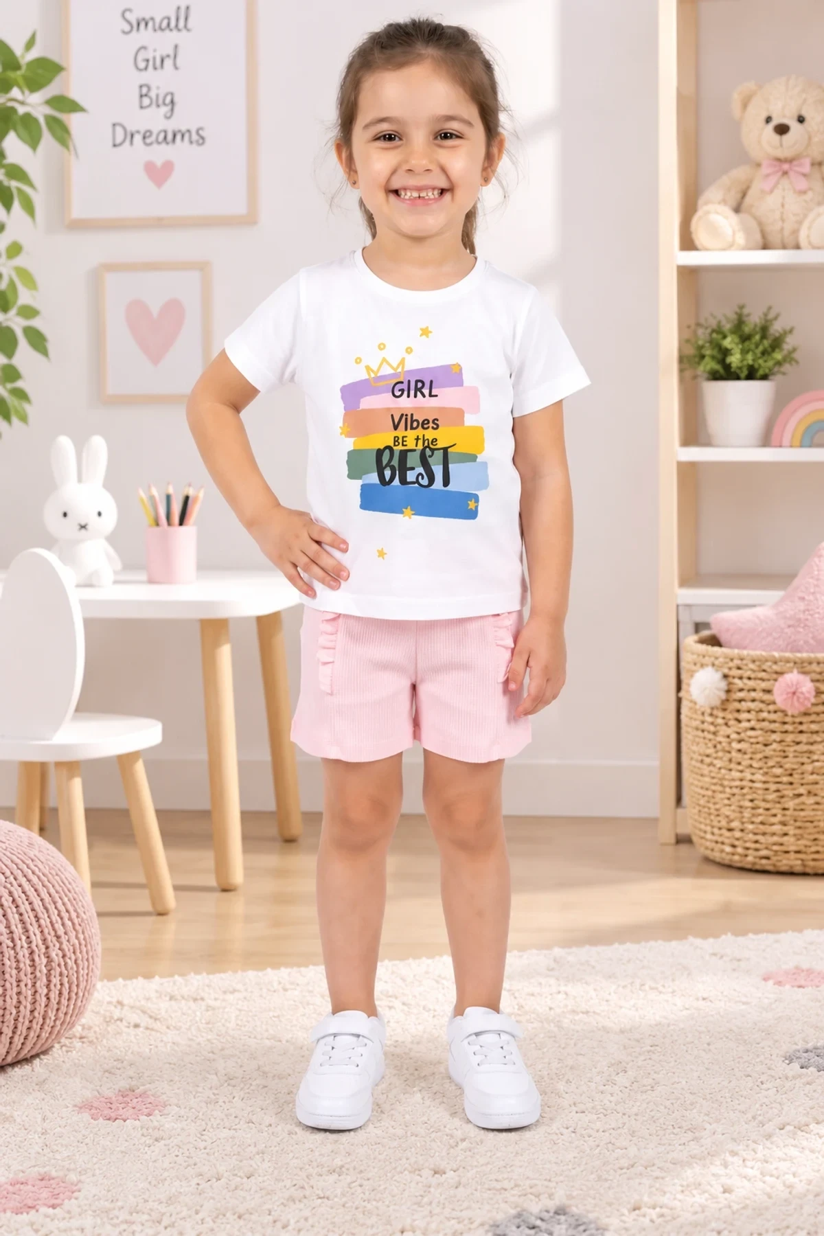 Baskılı Basic Çocuk Takımı – 1/5 Yaş